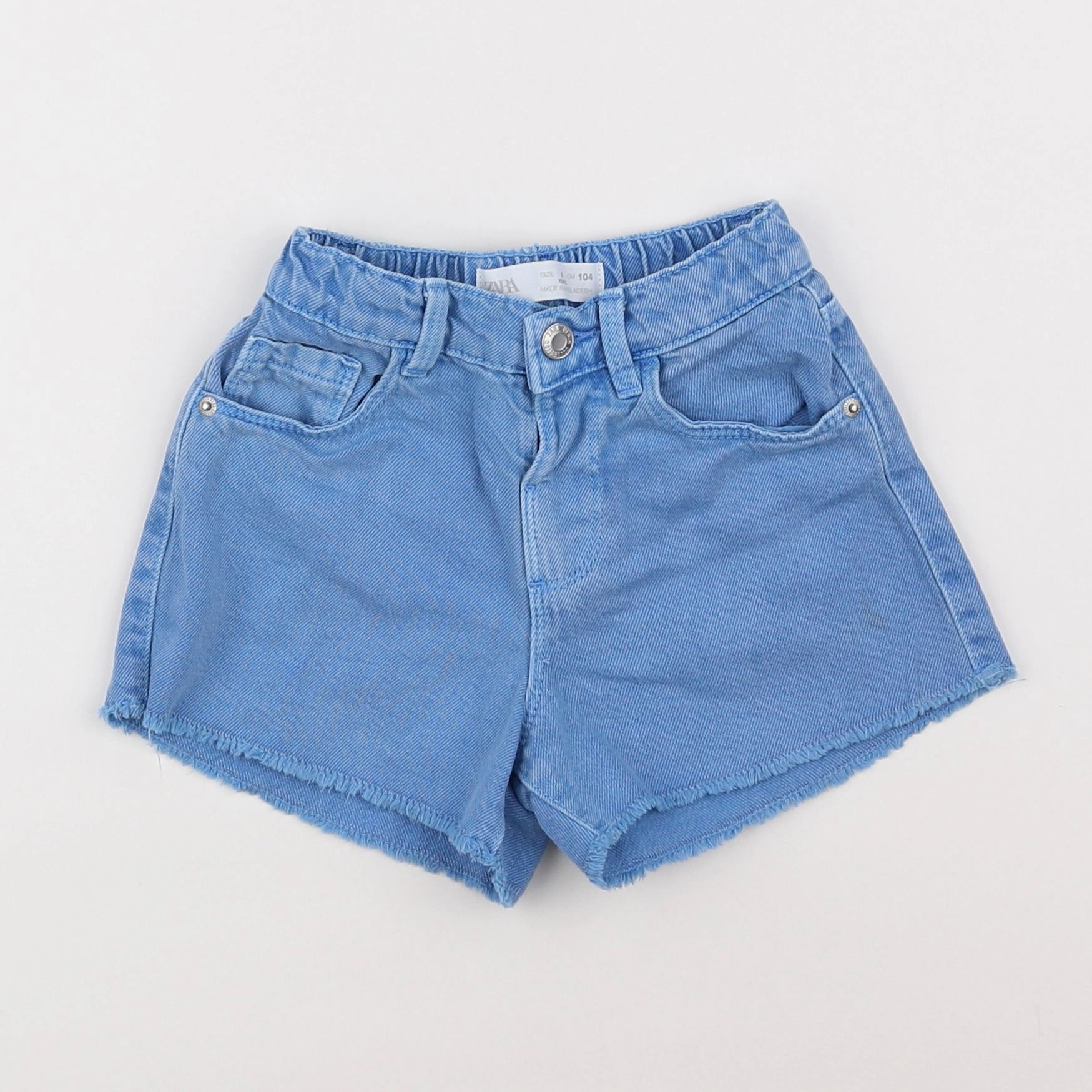 Zara - short bleu - 4 ans