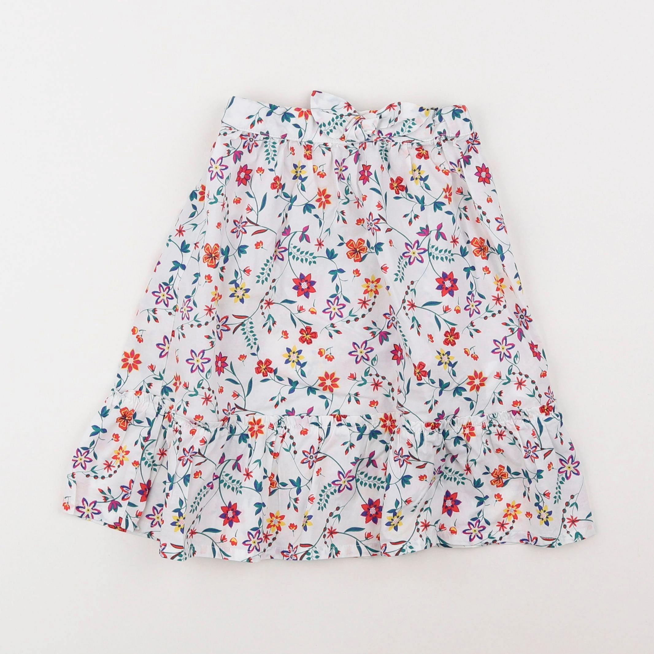 Vertbaudet - jupe blanc - 2 ans