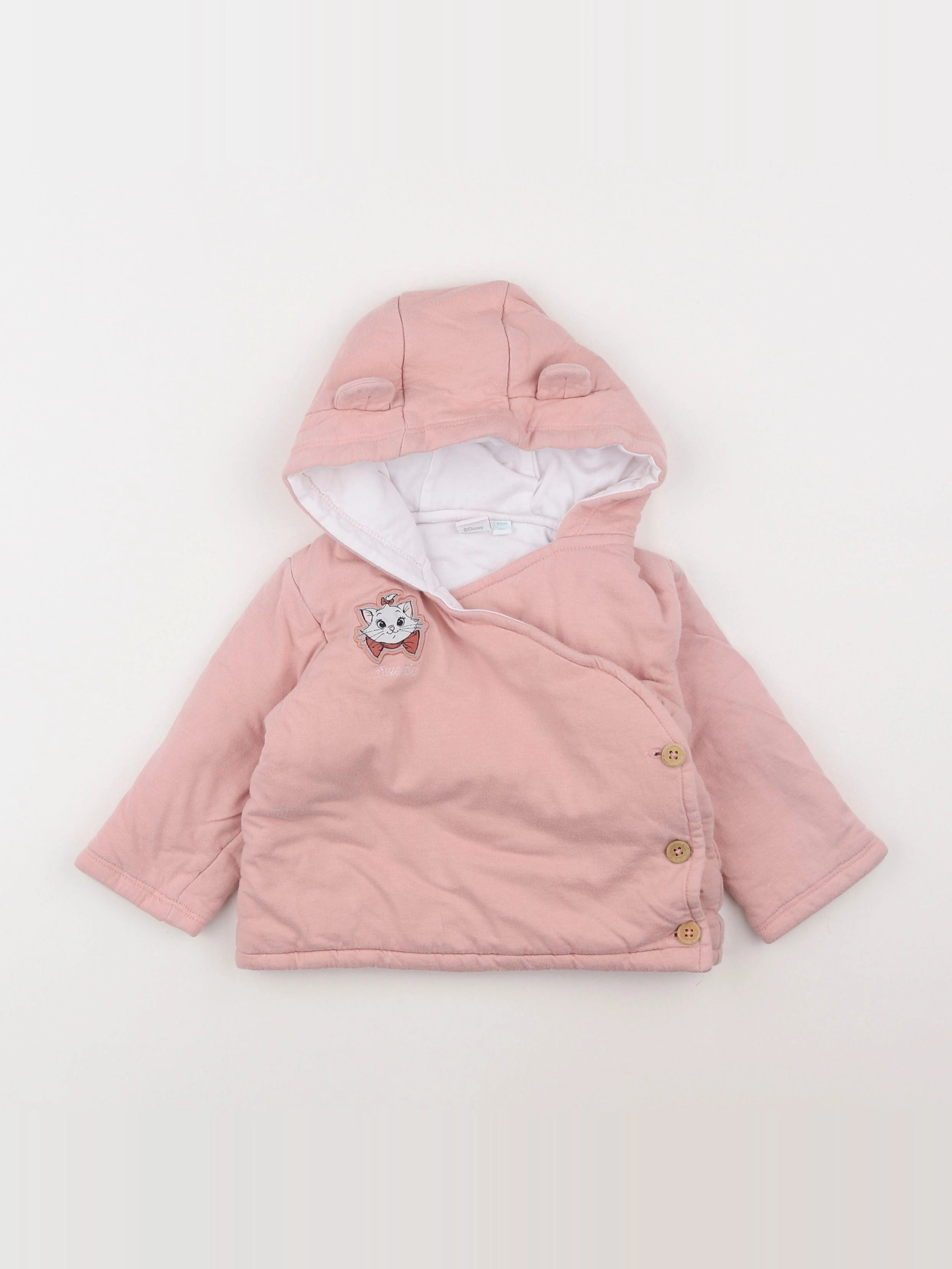 Vertbaudet - veste rose - 18 mois