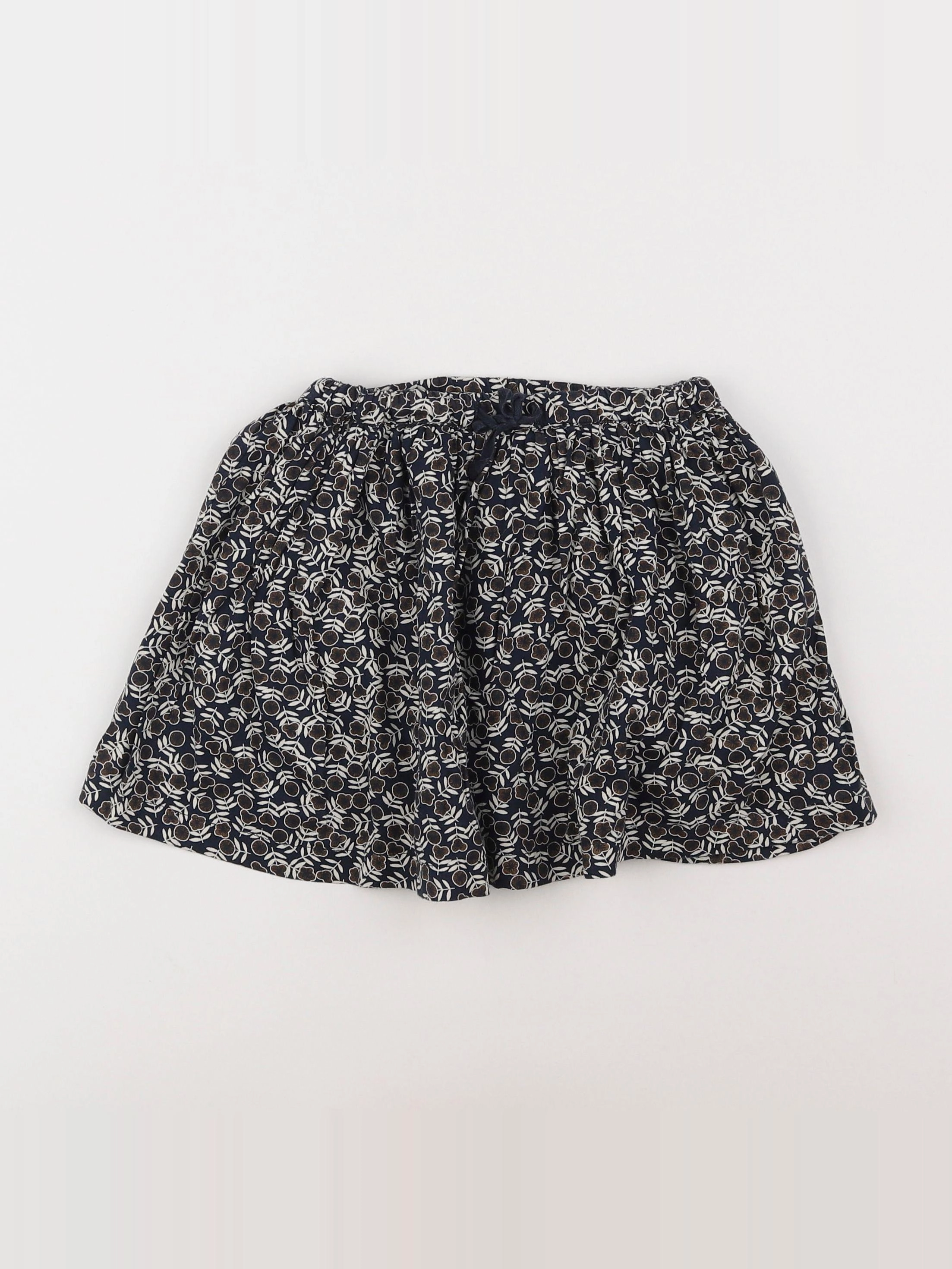 Monoprix - jupe bleu - 4 ans