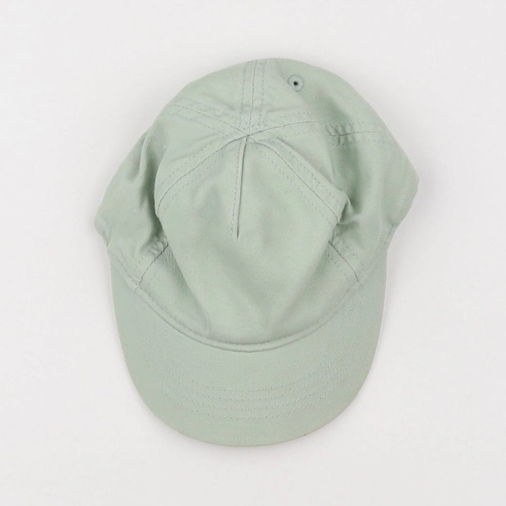 H&M - casquette vert - 3/6 mois