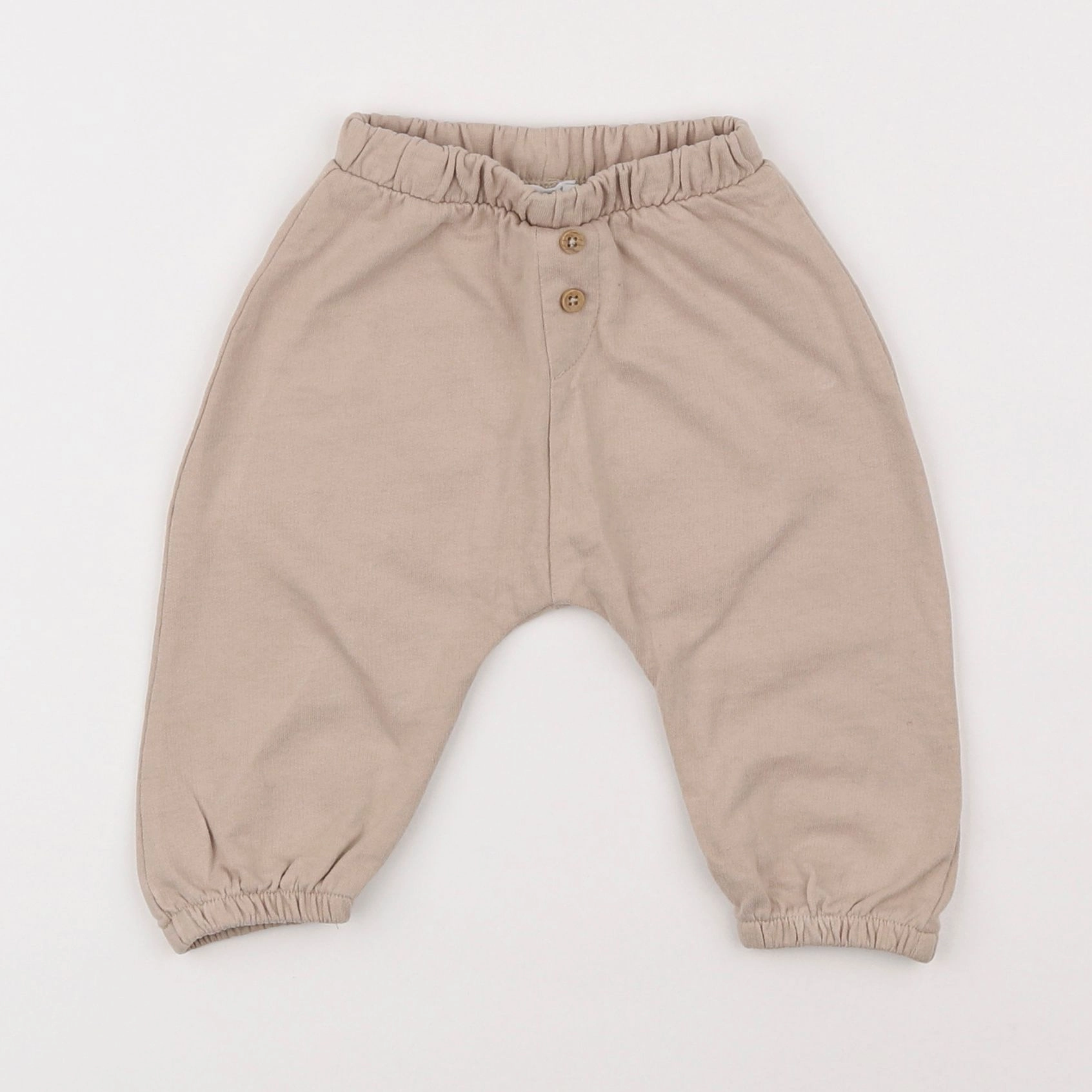 Vertbaudet - jogging beige - 3 mois