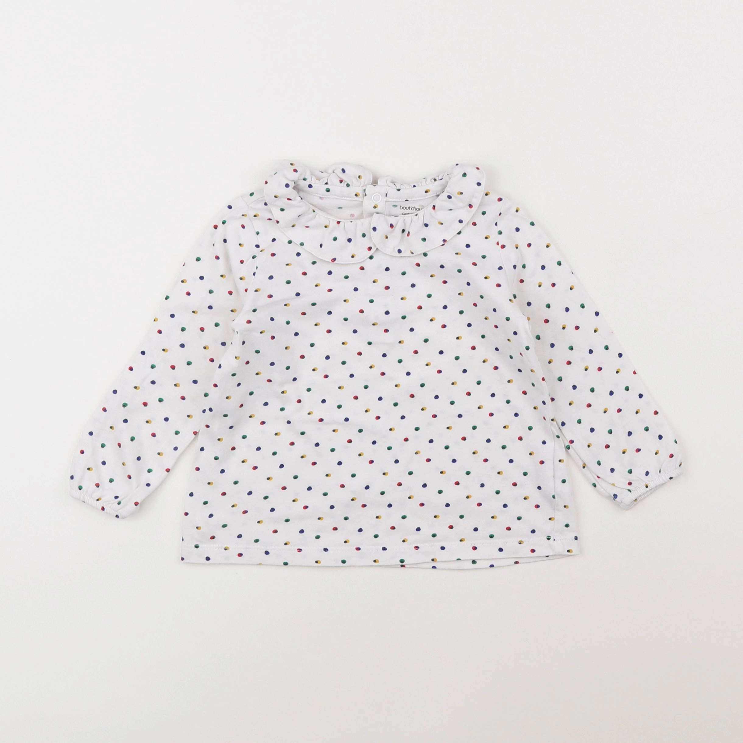 Boutchou - tee-shirt blanc - 18 mois