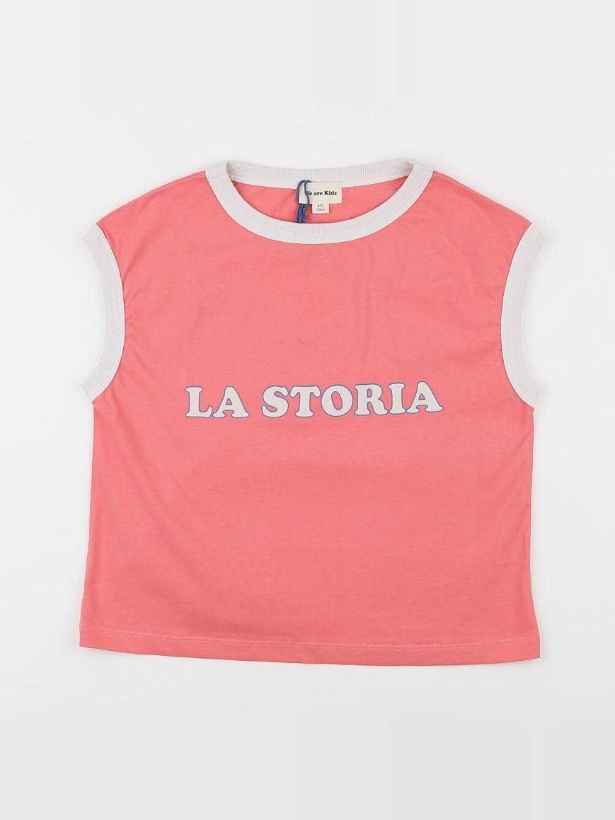 We are kids - Tee John Summer Pink - 8/9 ans
