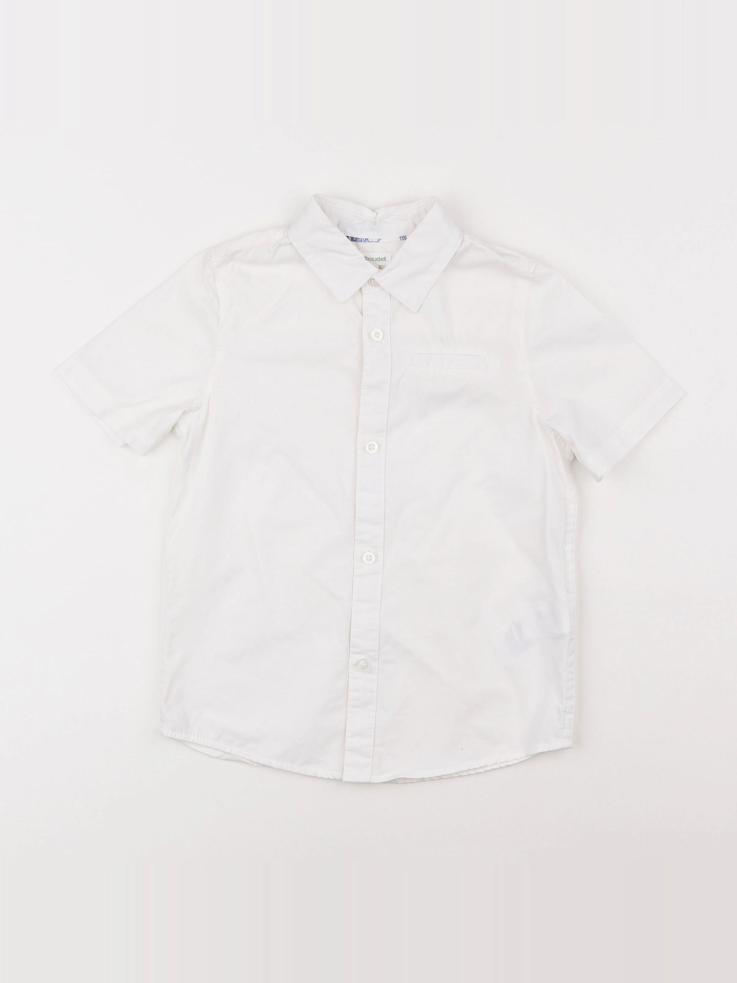 Vertbaudet - chemise blanc - 5 ans