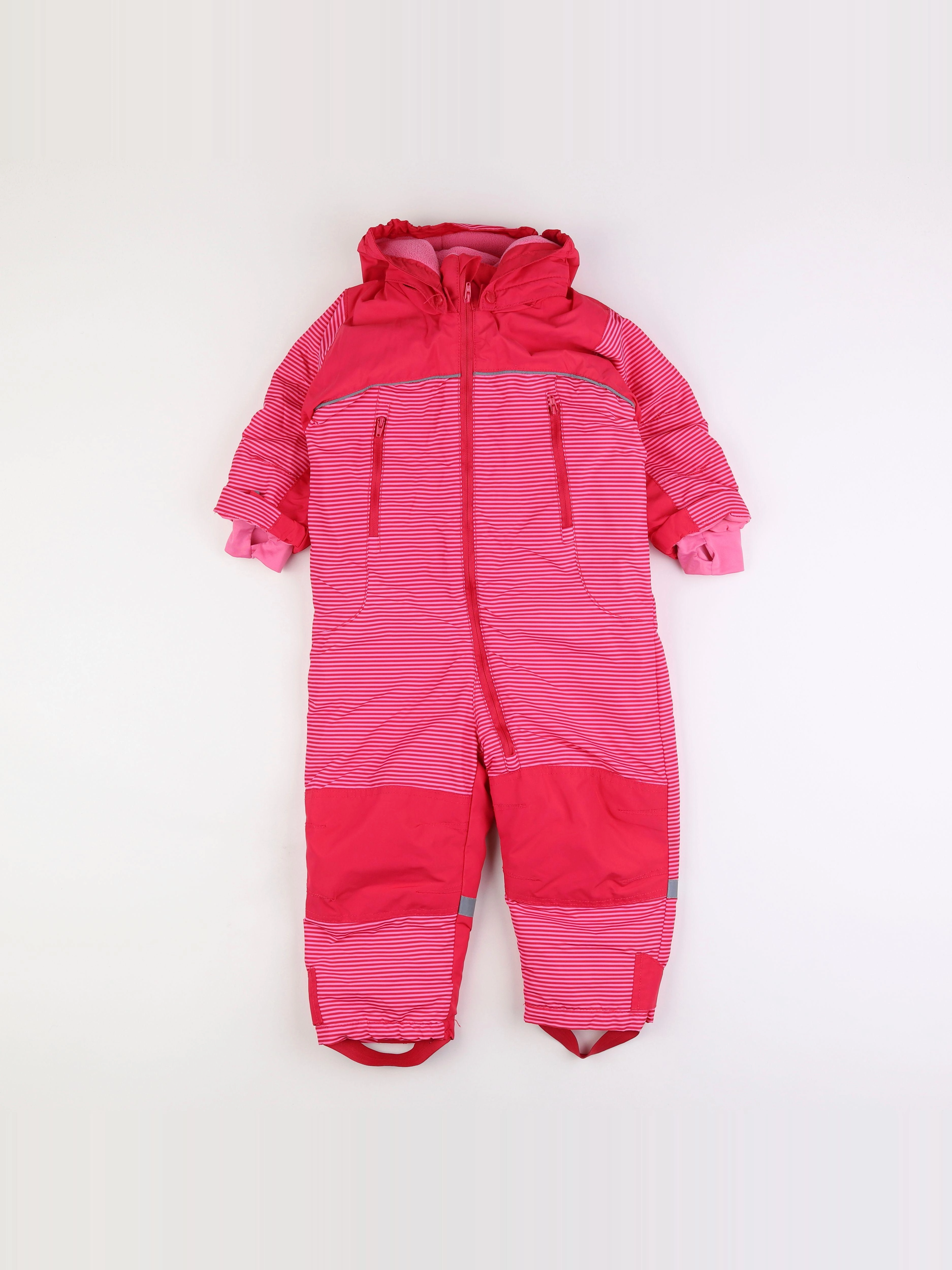 H&M - combinaison de ski rose - 18 mois à 2 ans