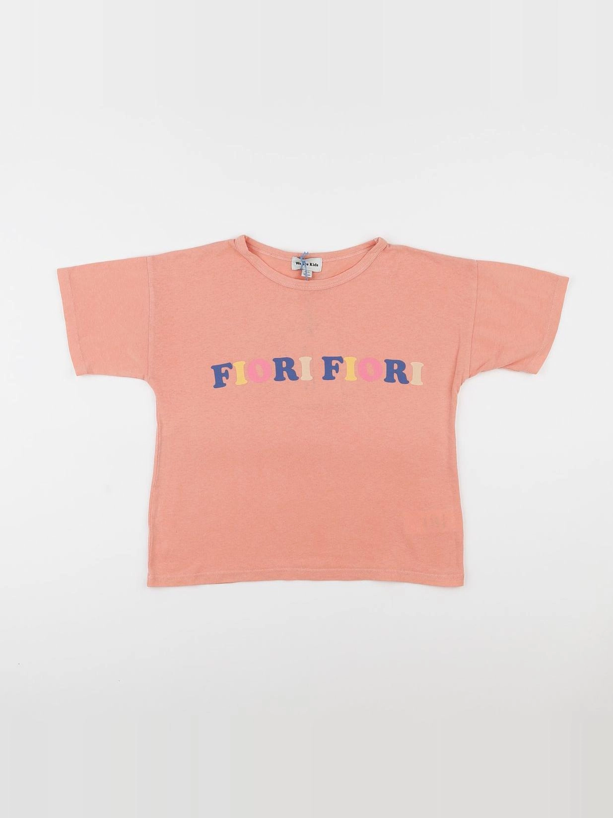 We are kids - Tee Dylan Jersey Baby Shrimp Fiori Fiori - 10/11 ans