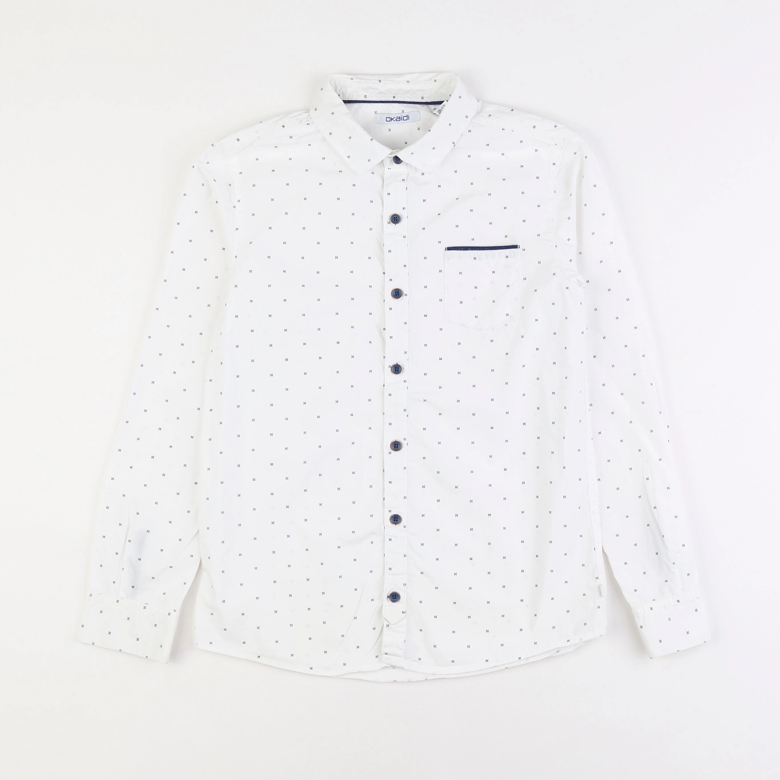 Okaidi - chemise blanc - 10 ans