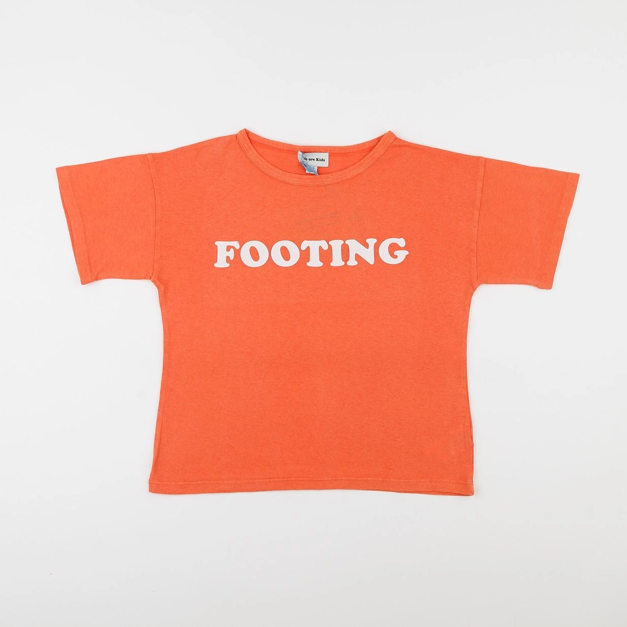 We are kids - Tee Dylan Jersey Just Red Footing - 4/5 ans