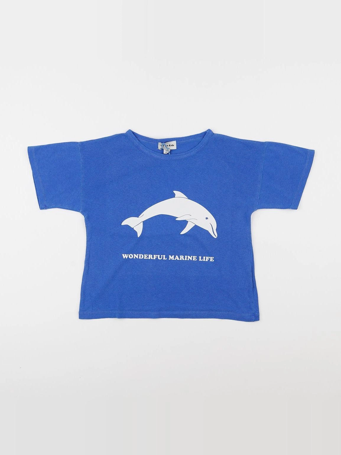 We are kids - Tee Dylan Jersey Mediterranean Blue Dolphin - 12/18 mois