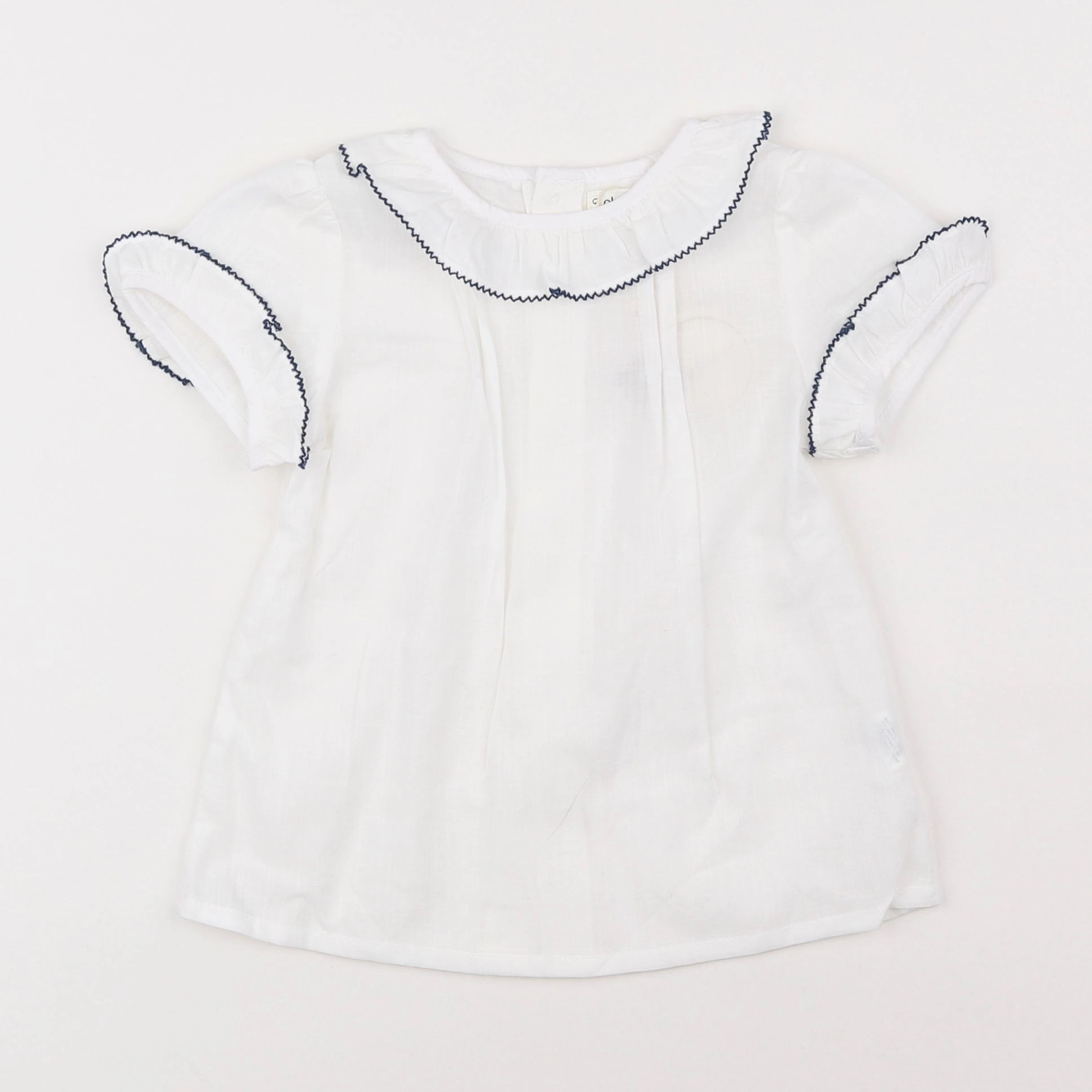 Lola Palacios - blouse blanc - 18 mois