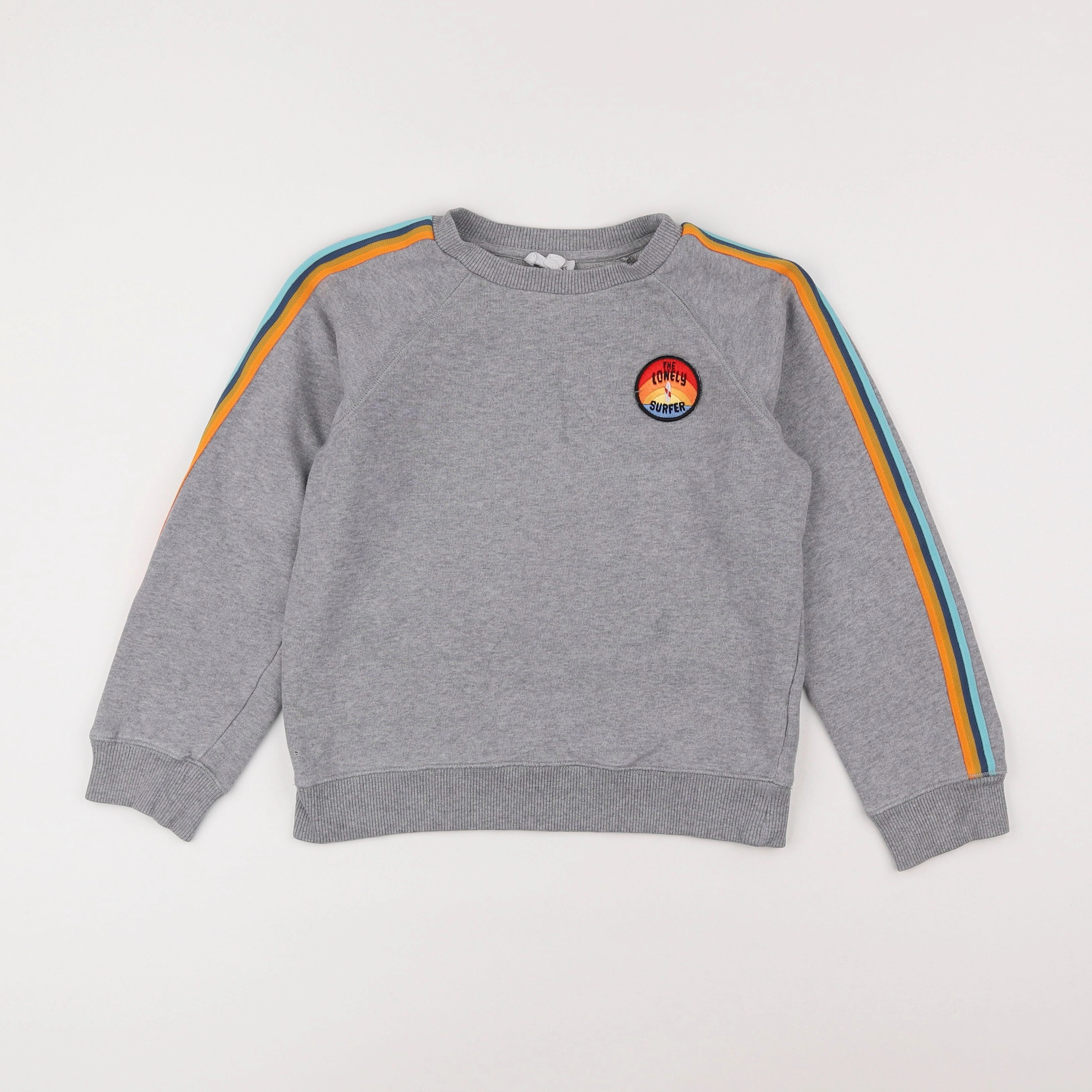 Hundred Pieces - sweat gris - 8 ans