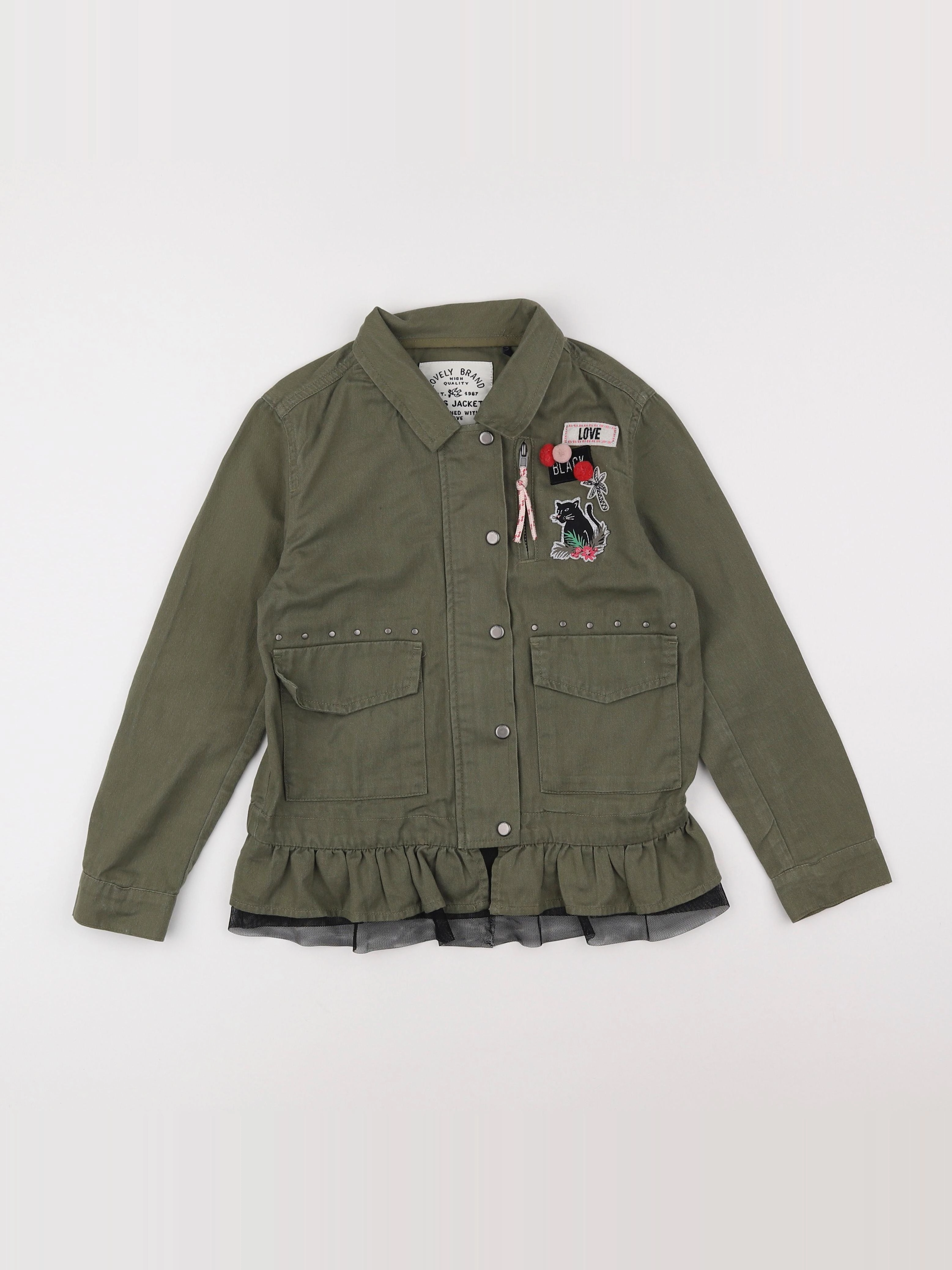 IKKS - veste vert - 8 ans