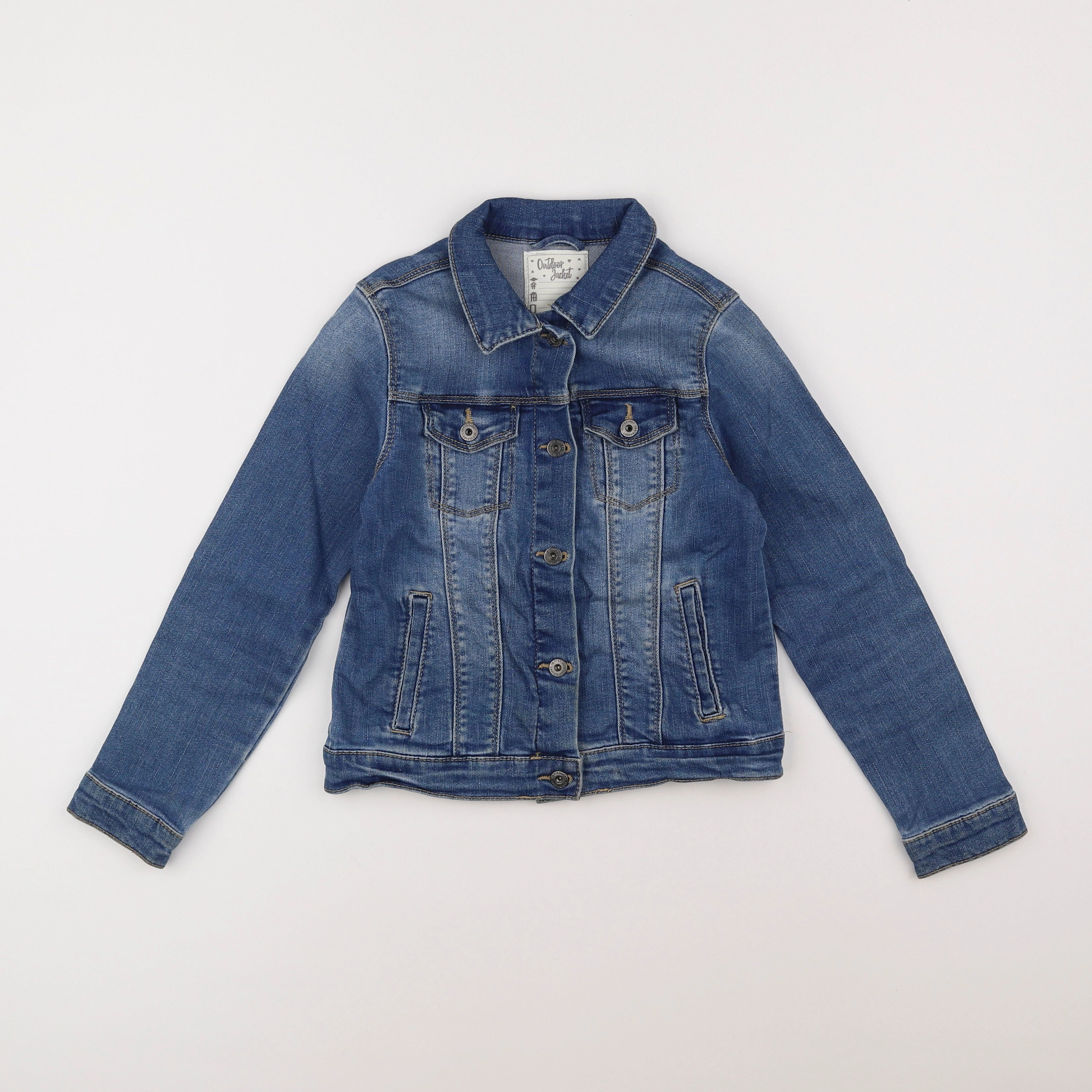 Vertbaudet - veste bleu - 8 ans