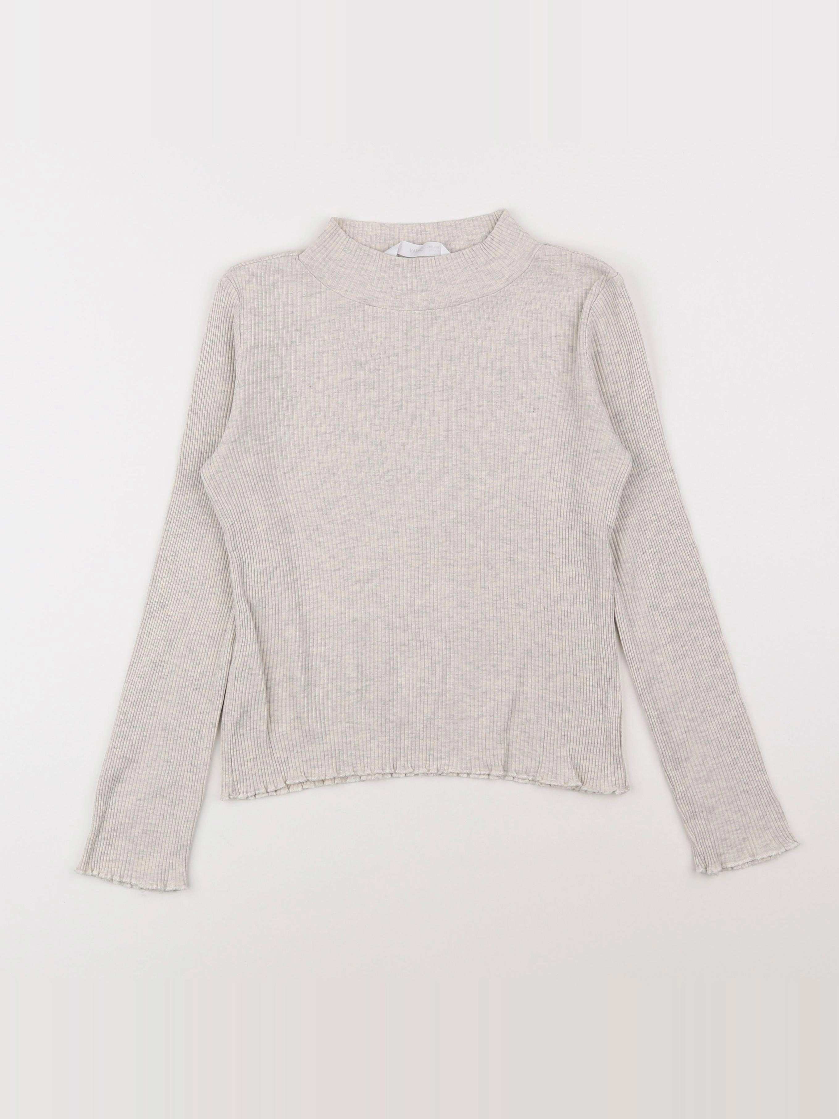 Mango - sous-pull beige - 9/10 ans