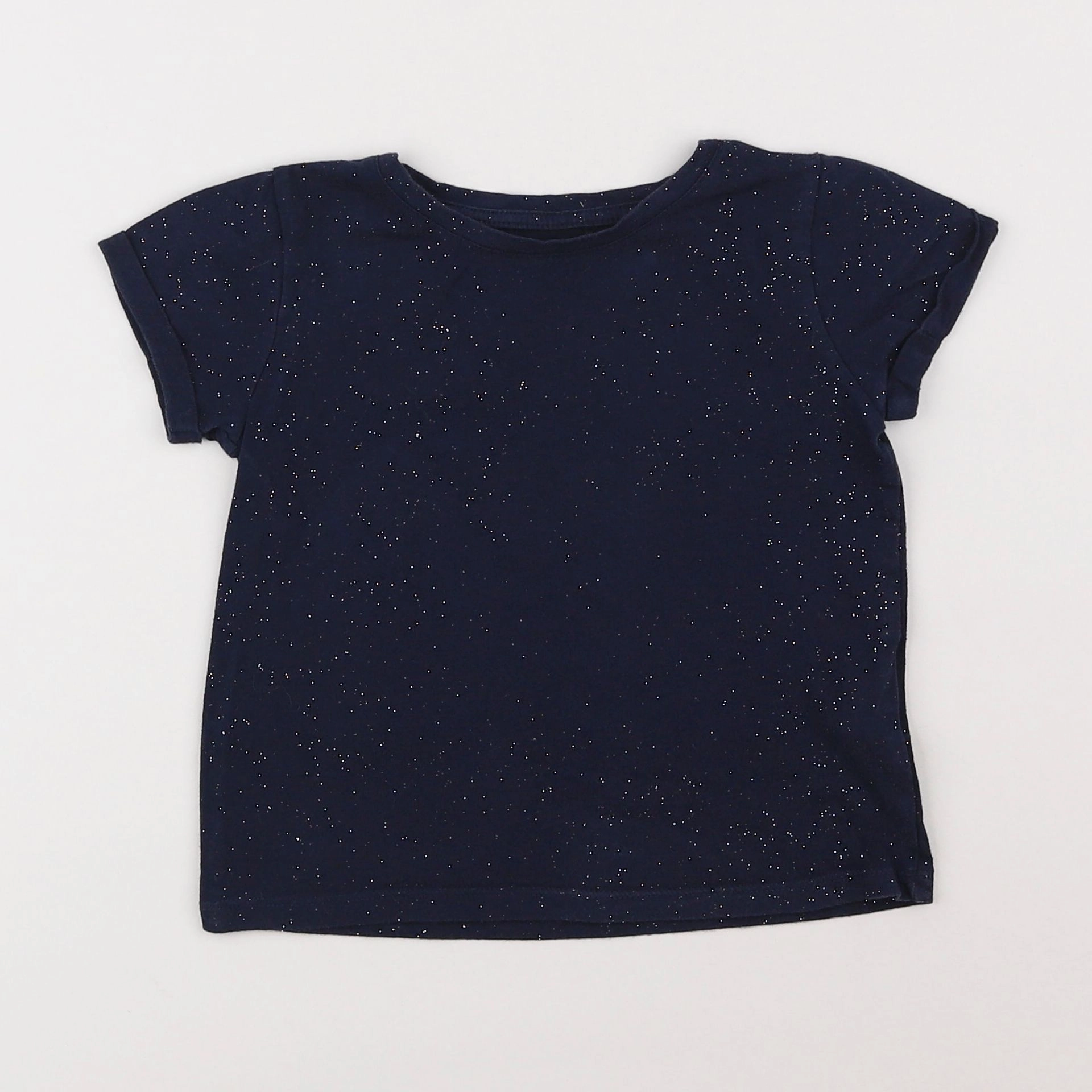 Monoprix - tee-shirt bleu - 3 ans