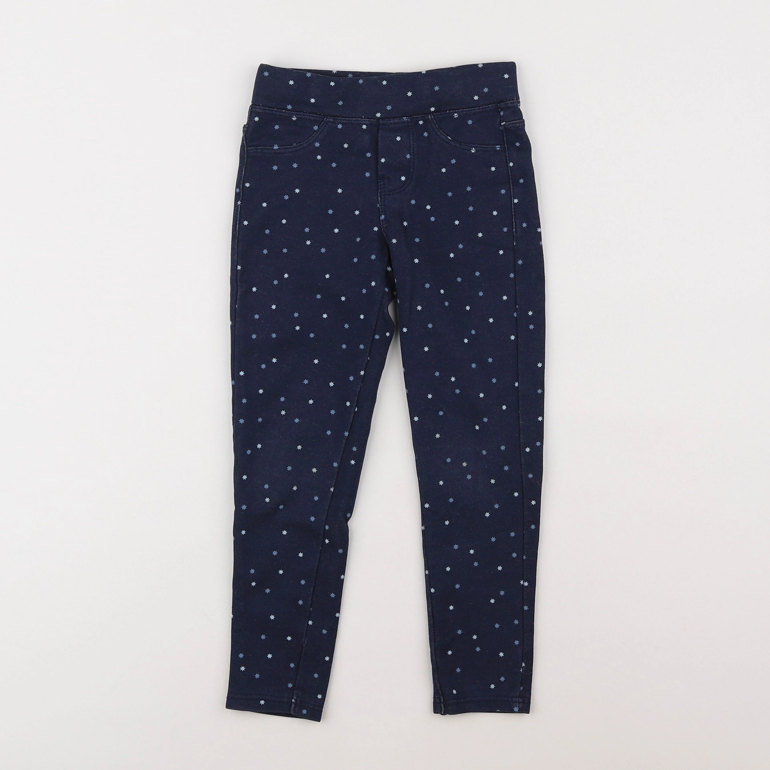 Okaidi - jegging bleu - 4 ans