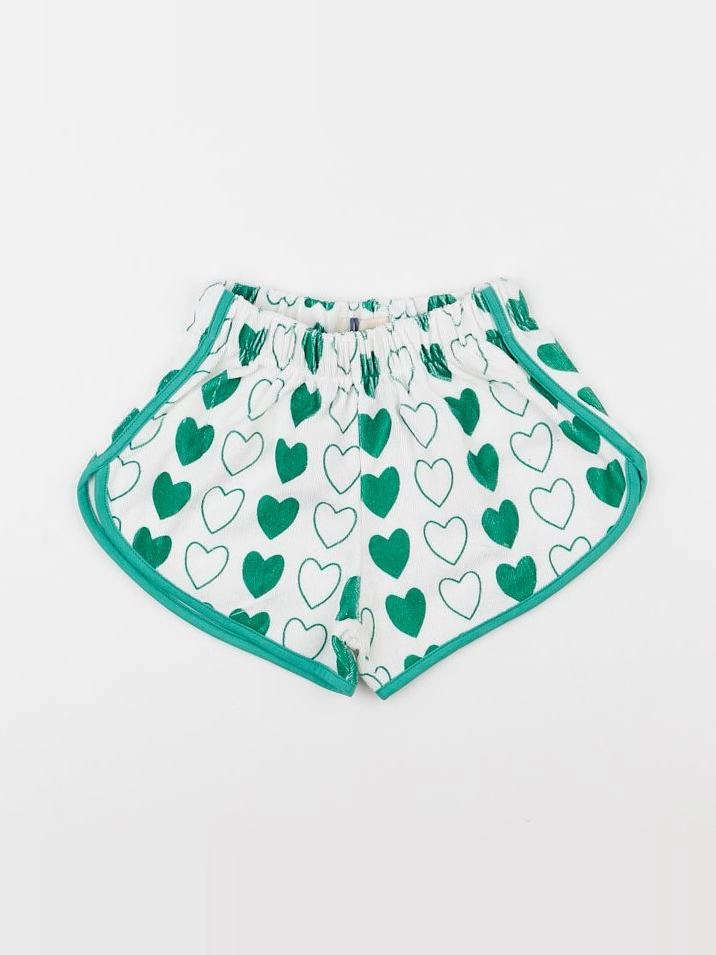 We are kids - Short Juju Green Hearts - 12/18 mois