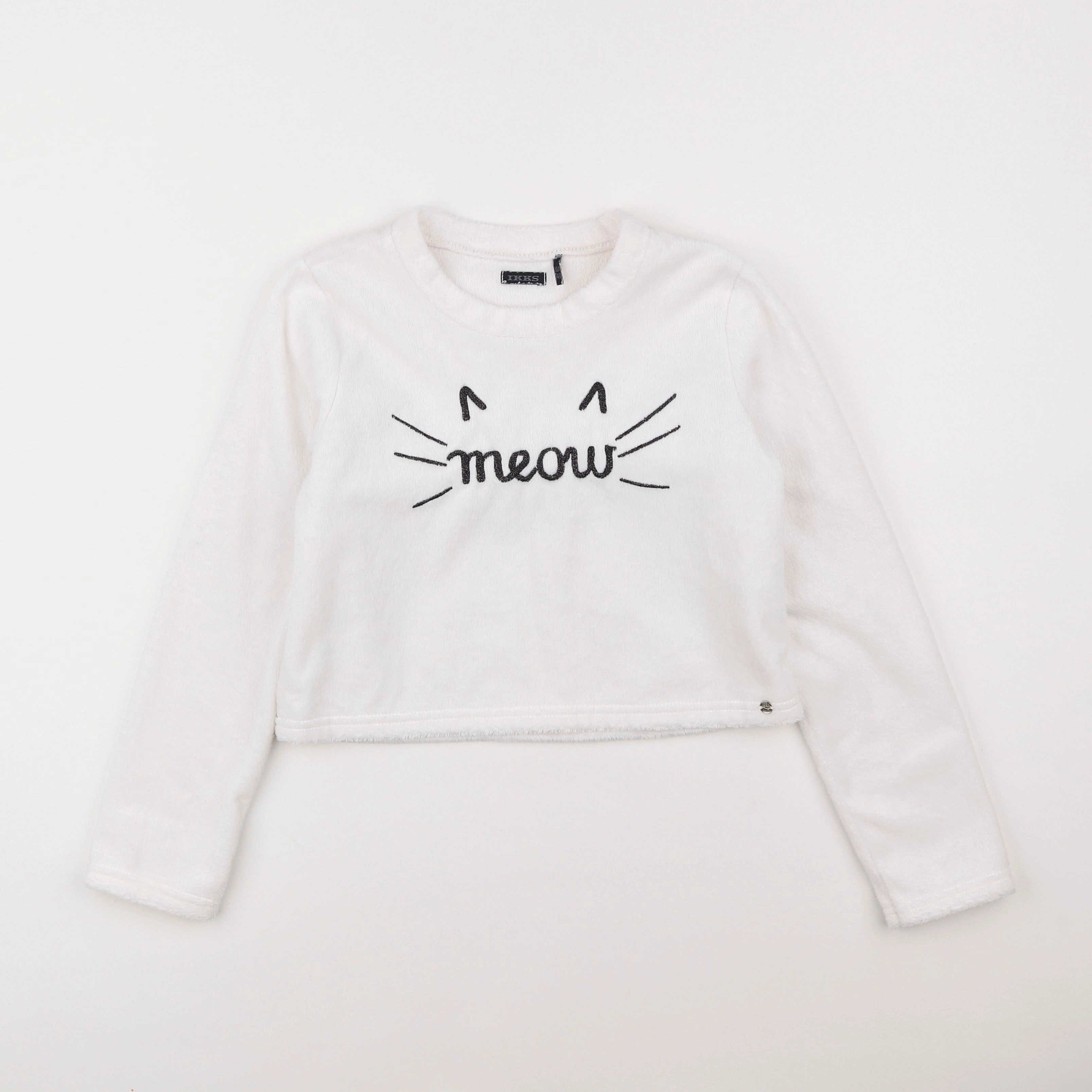 IKKS - pull blanc - 10 ans