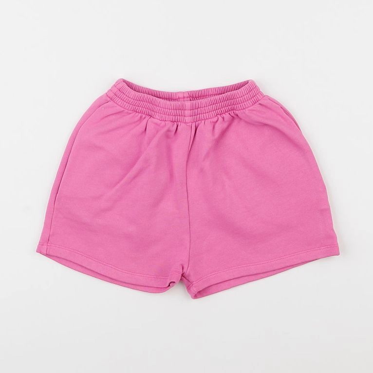 We are kids - Short Liam Fleece Super Pink - 6/7 ans