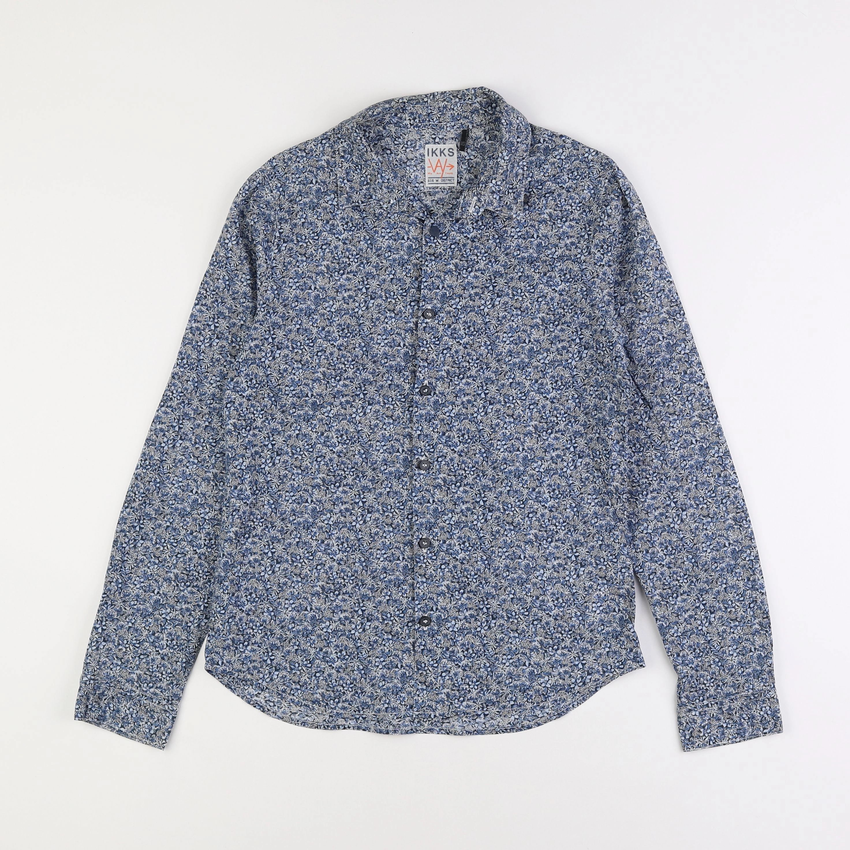 IKKS - chemise bleu - 12 ans
