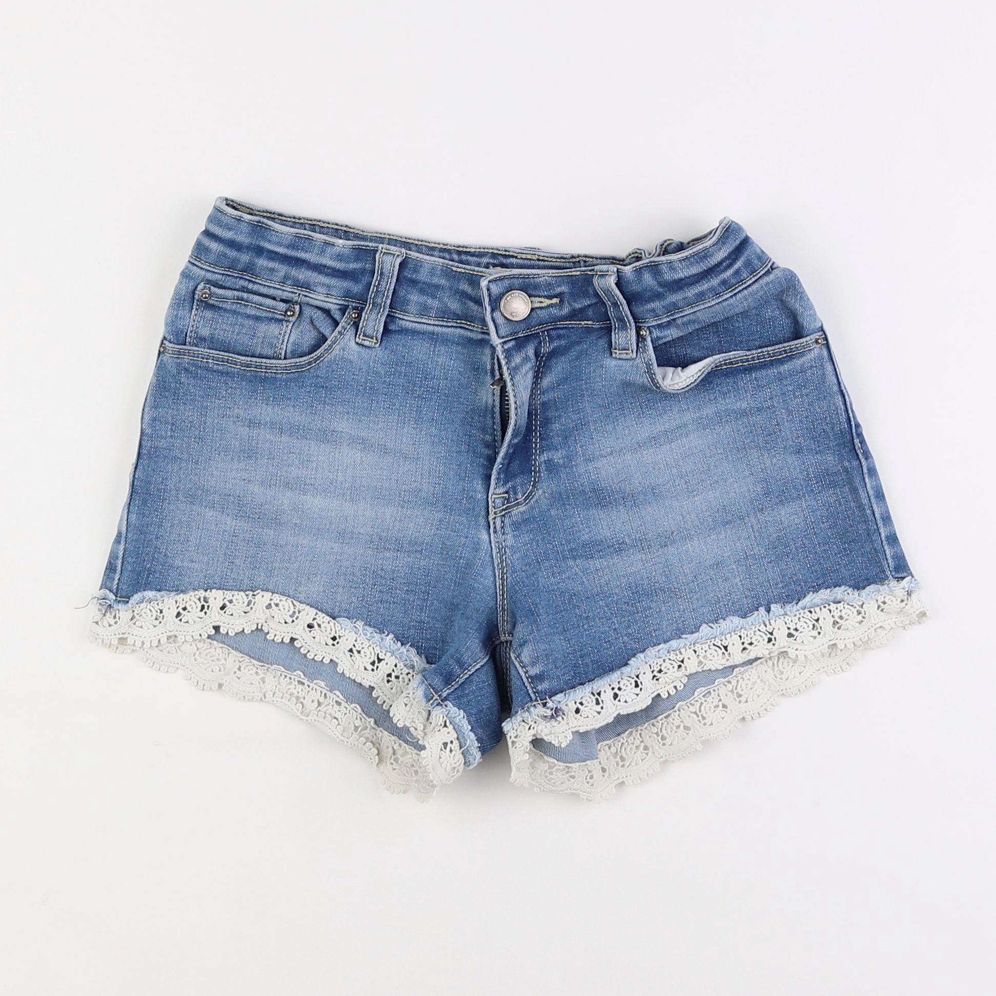 IKKS - short bleu - 12 ans