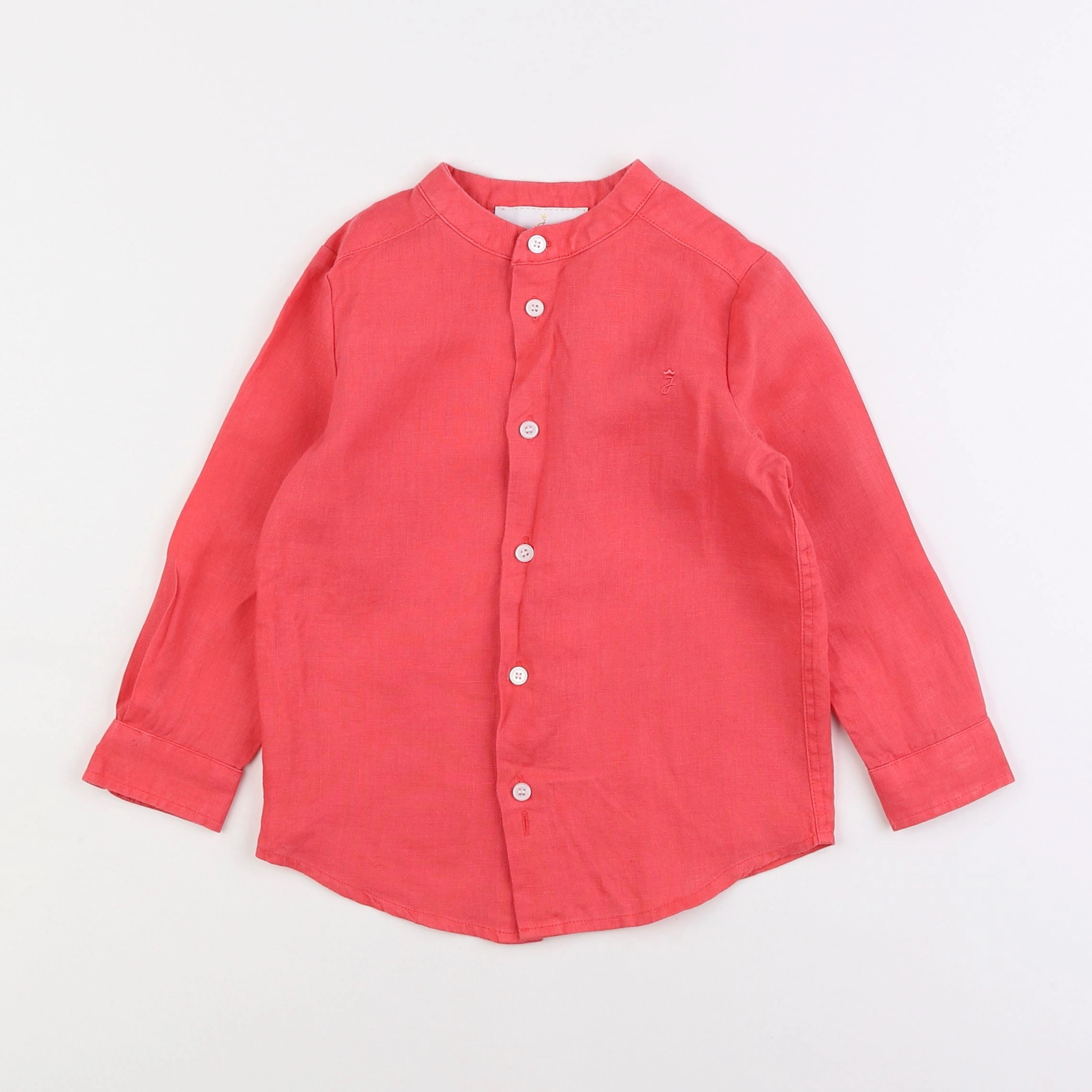 Jacadi - chemise rose - 3 ans