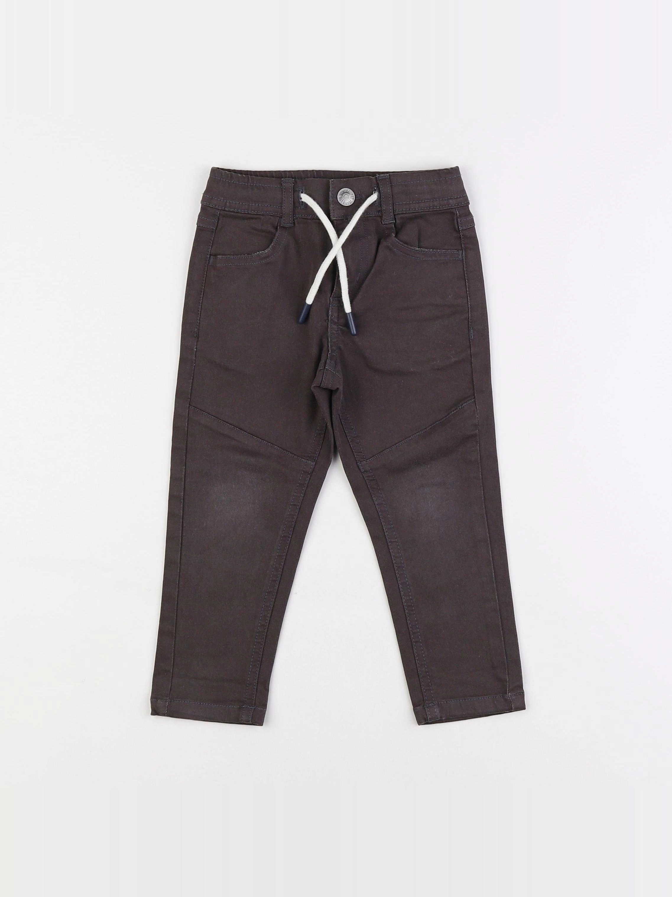 Vertbaudet - jean gris - 2 ans