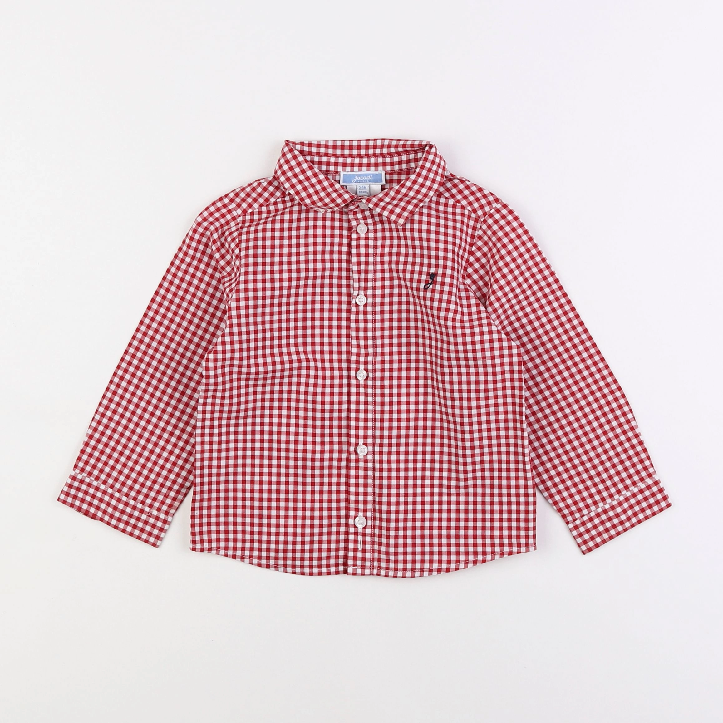 Jacadi - chemise rouge - 2 ans