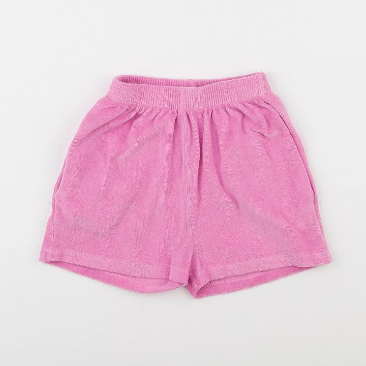 We are kids - Short Liam Terry Baby Pink - 4/5 ans