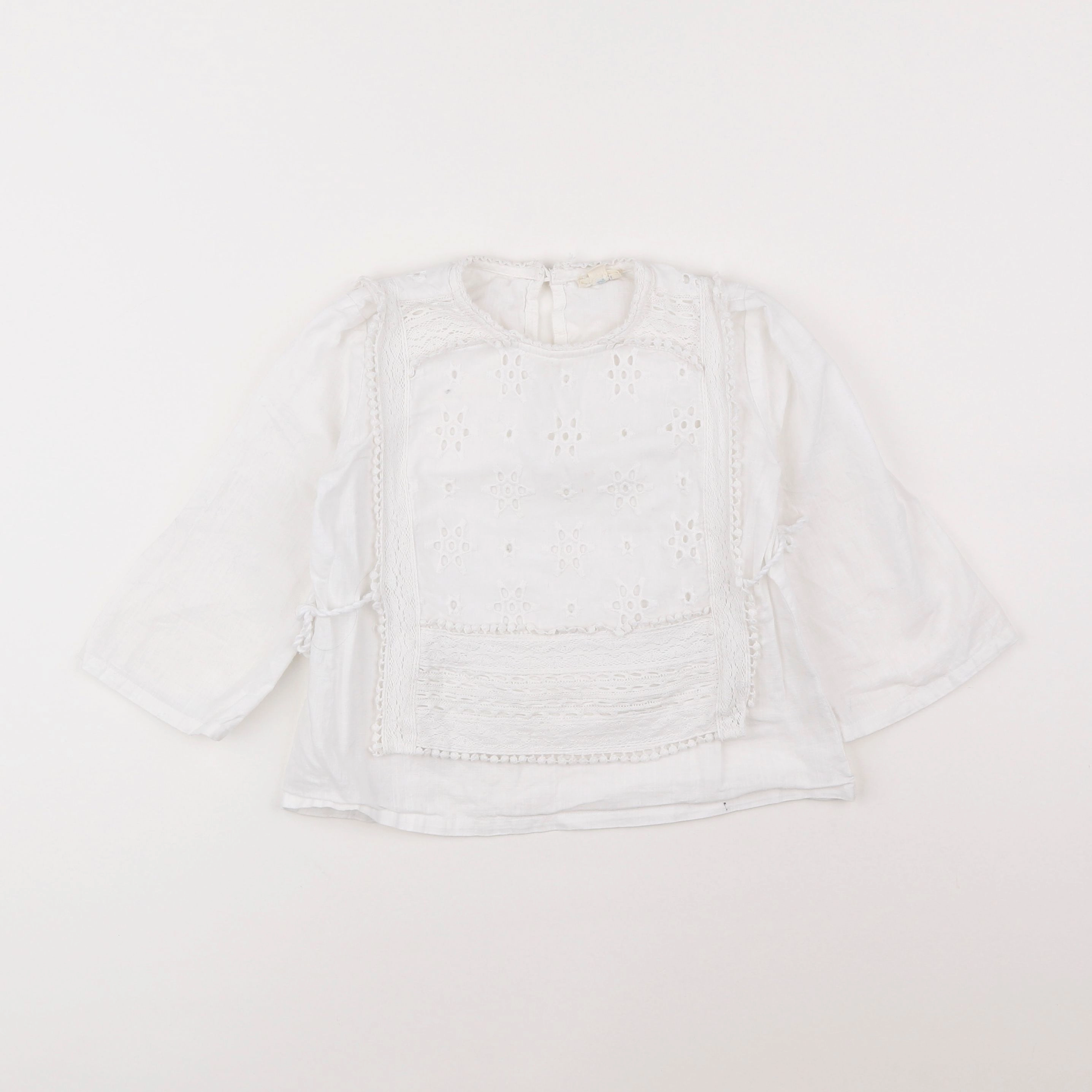 Gocco - blouse blanc - 5/6 ans