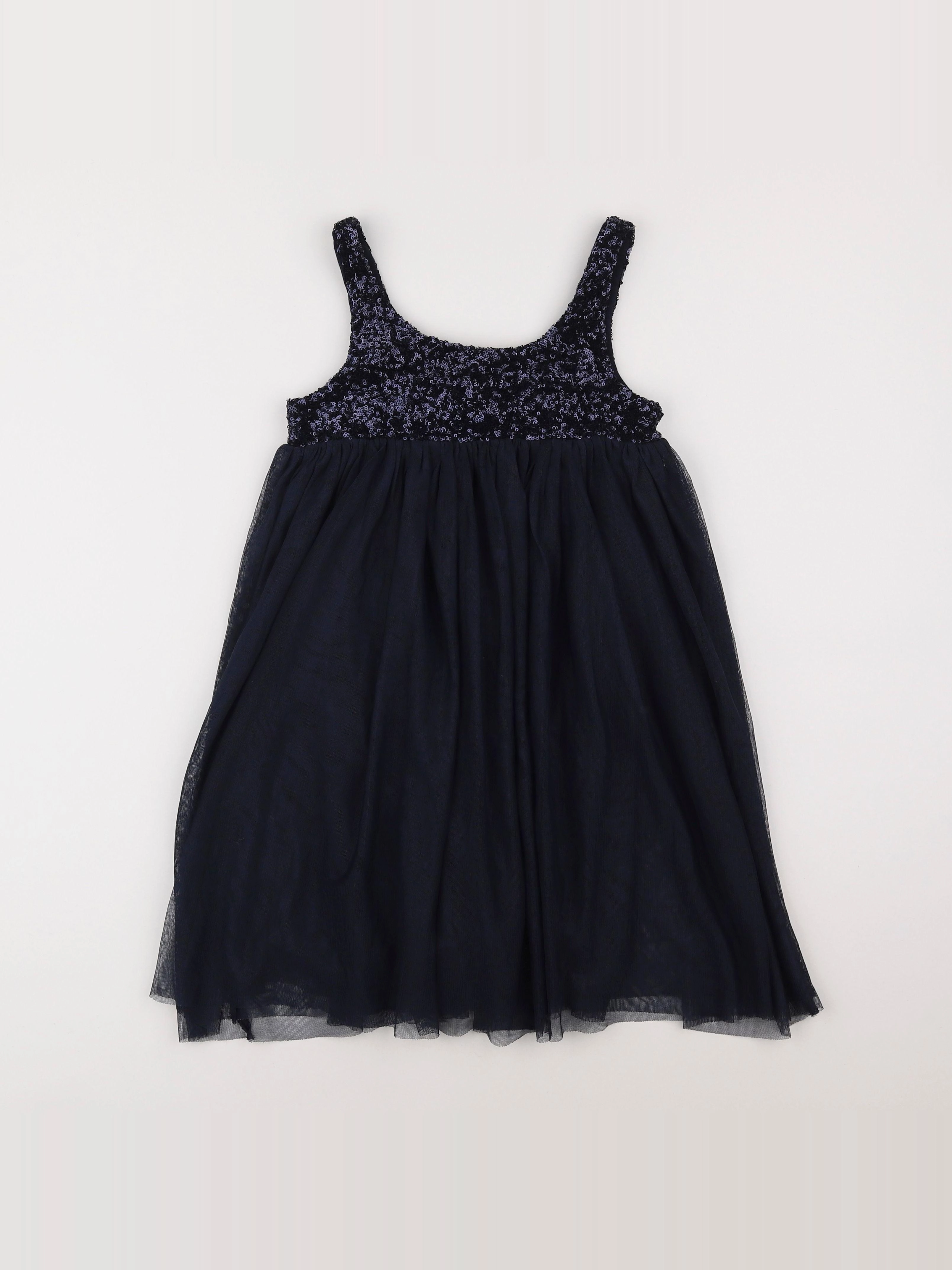 Monoprix - robe bleu - 8 ans