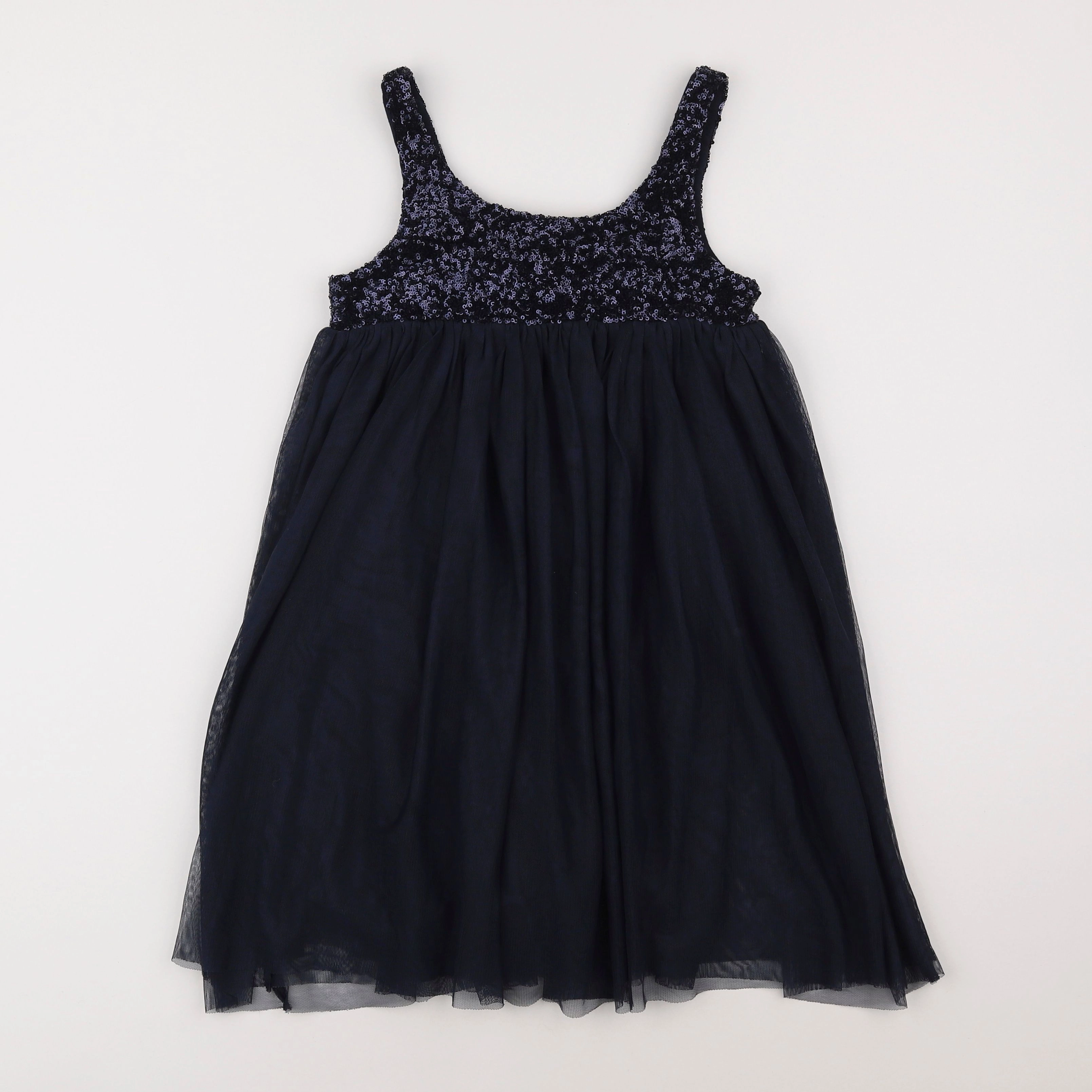 Monoprix - robe bleu - 8 ans
