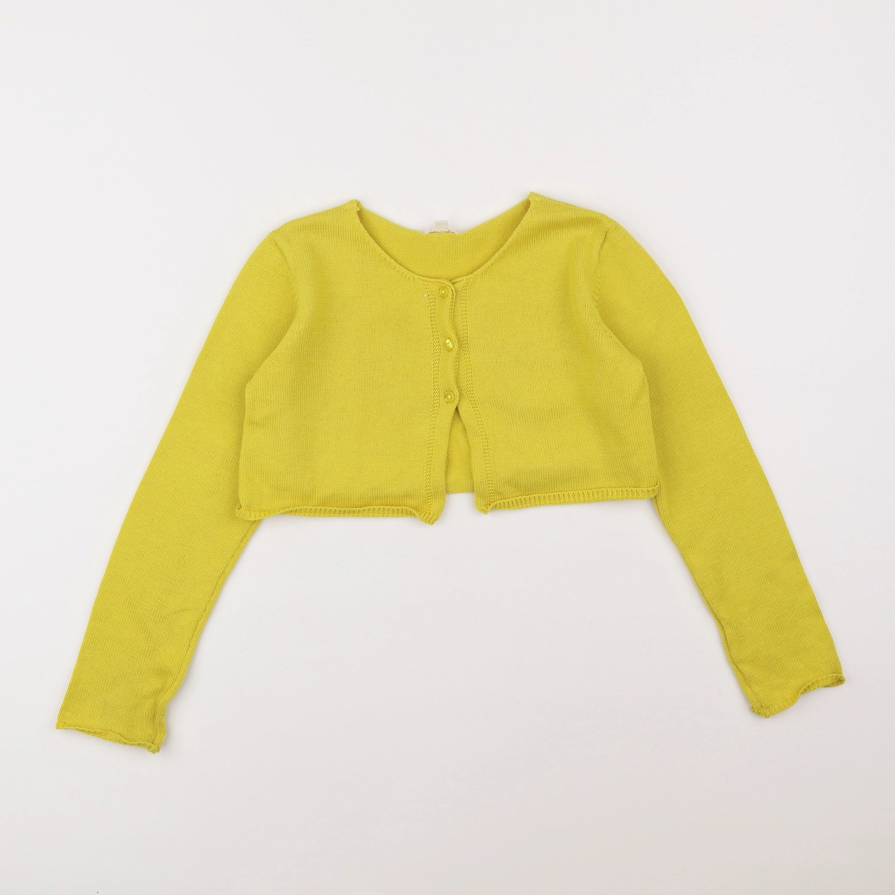 Gocco - gilet jaune - 7/8 ans