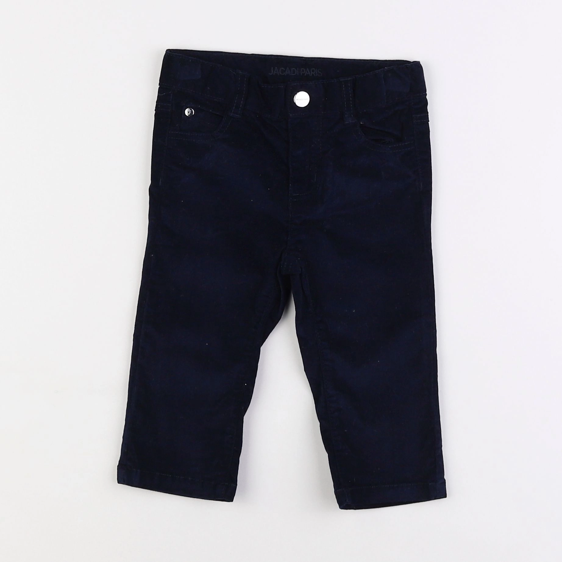 Jacadi - pantalon bleu - 12 mois