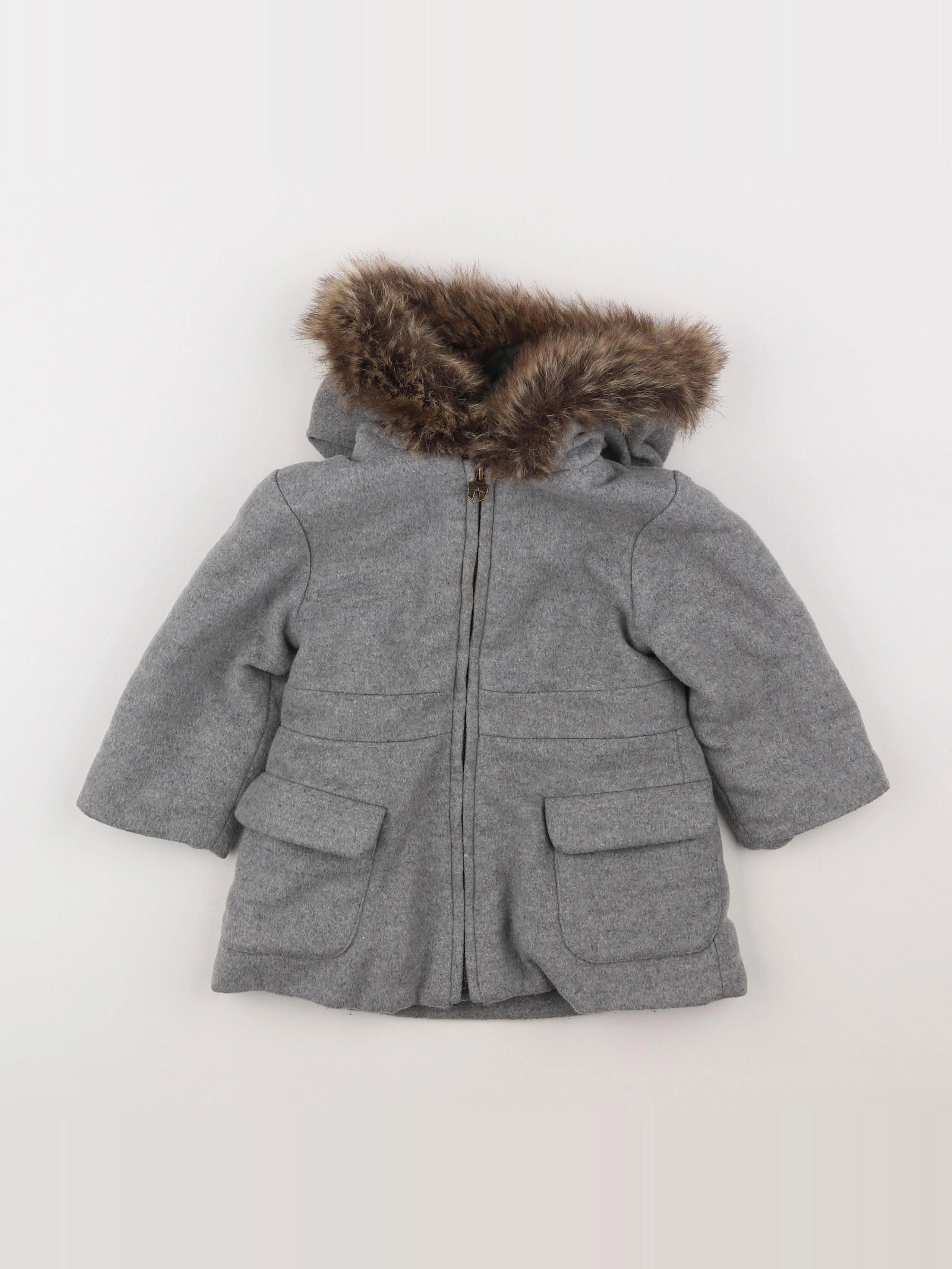Jacadi - manteau gris - 18 mois