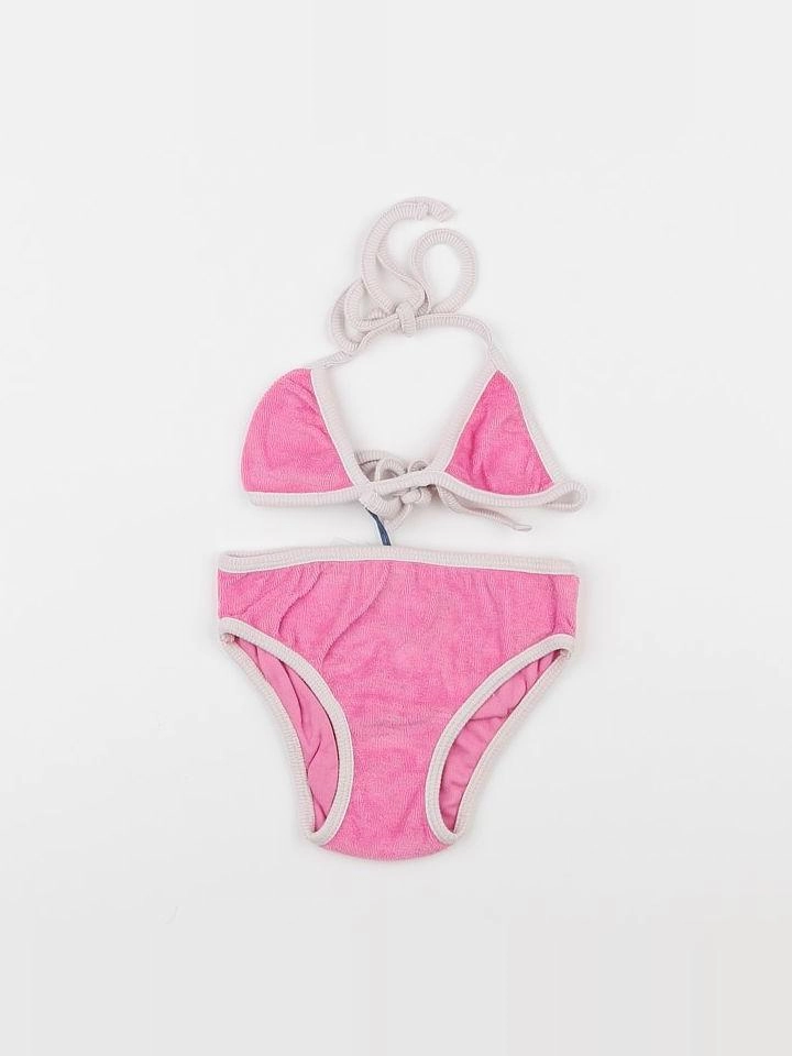 We are kids - Maillot 2 Pieces Terry Bonnie Super Pink - 10/11 ans
