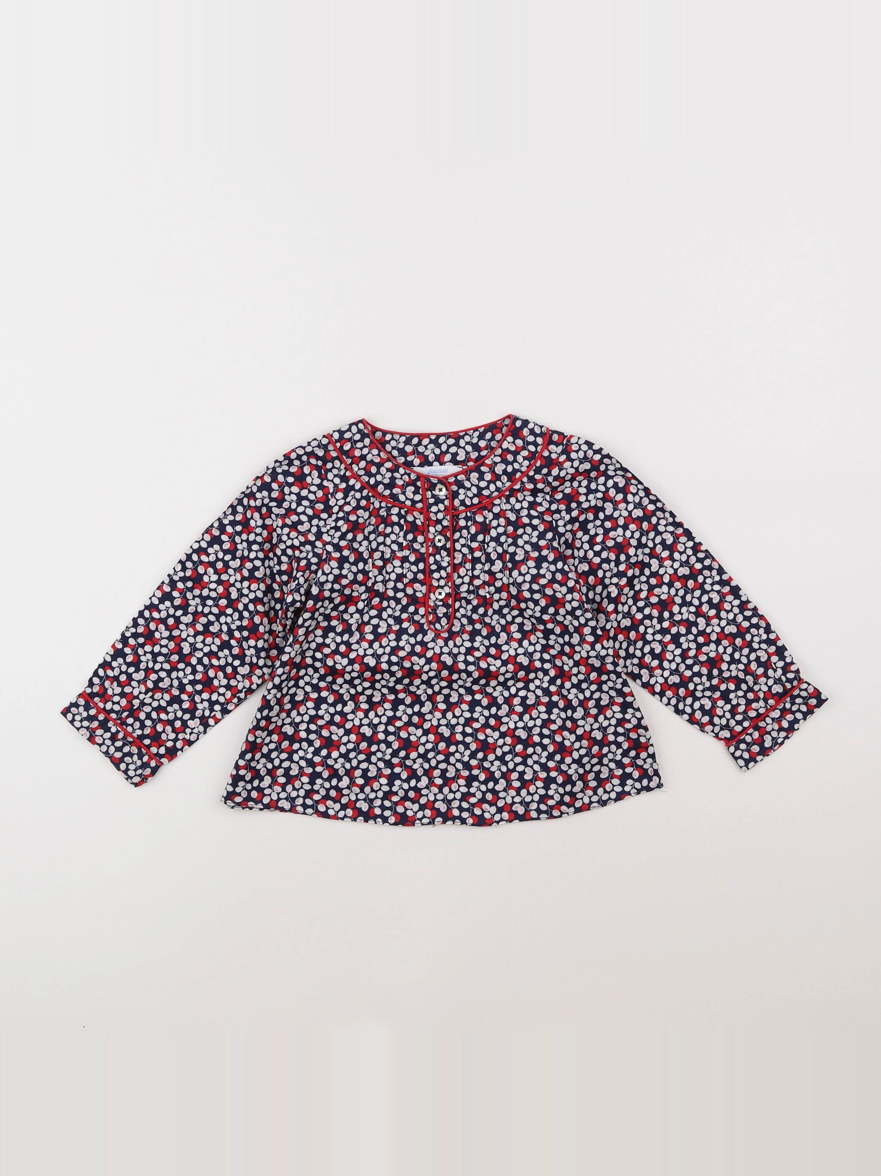 Jacadi - blouse liberty multicolore - 18 mois