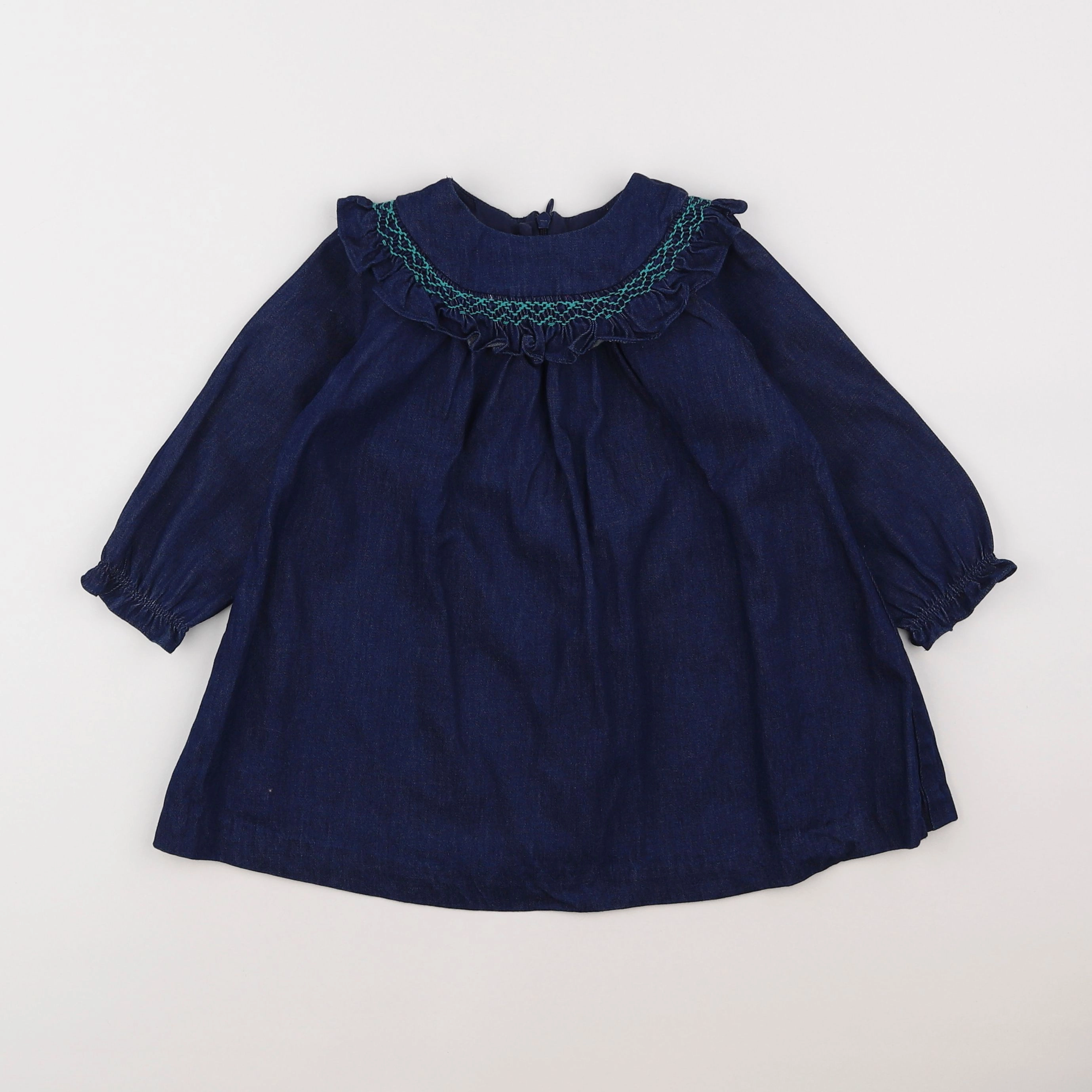 Jacadi - robe bleu - 2 ans