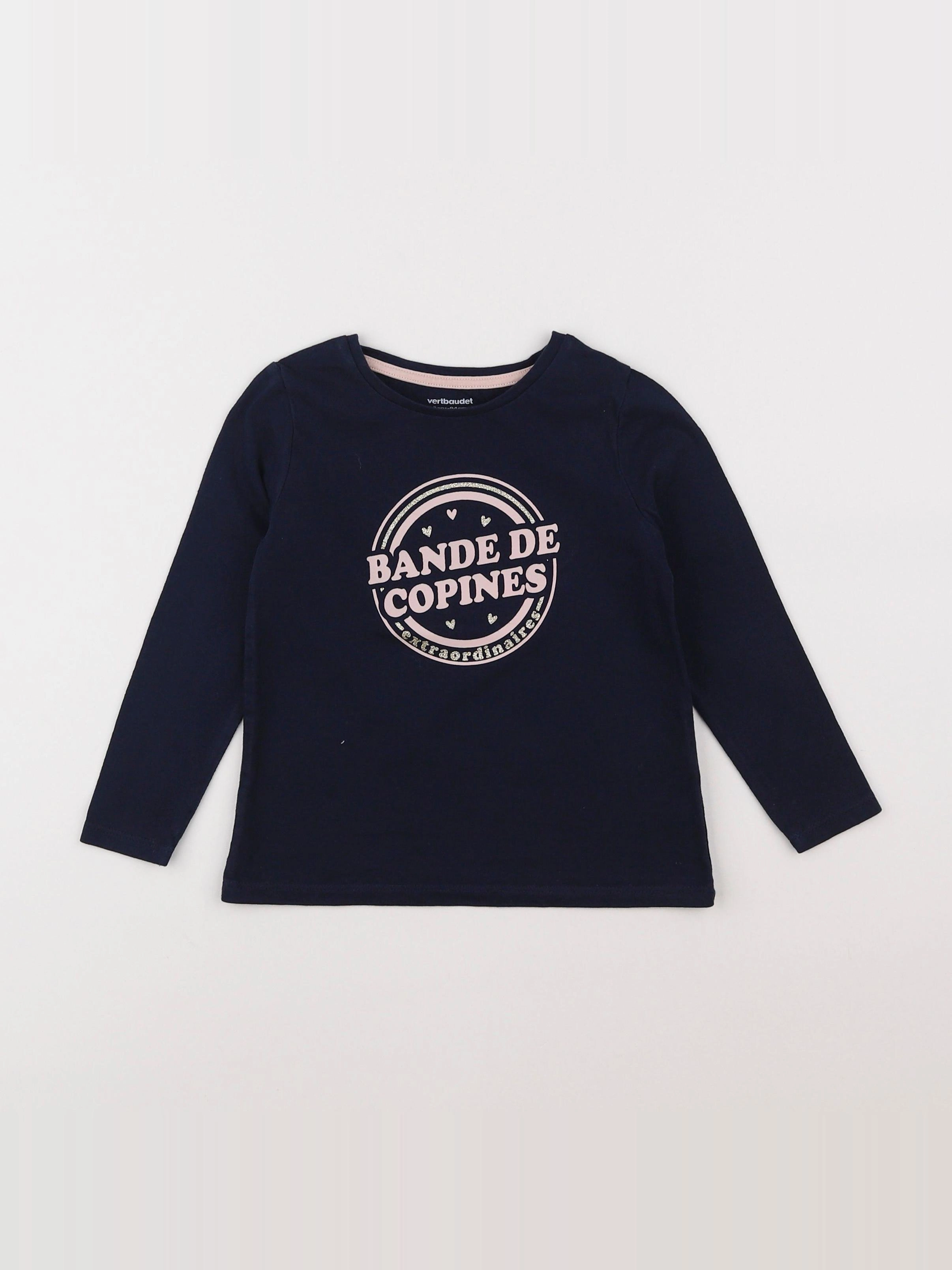 Vertbaudet - tee-shirt bleu - 3 ans