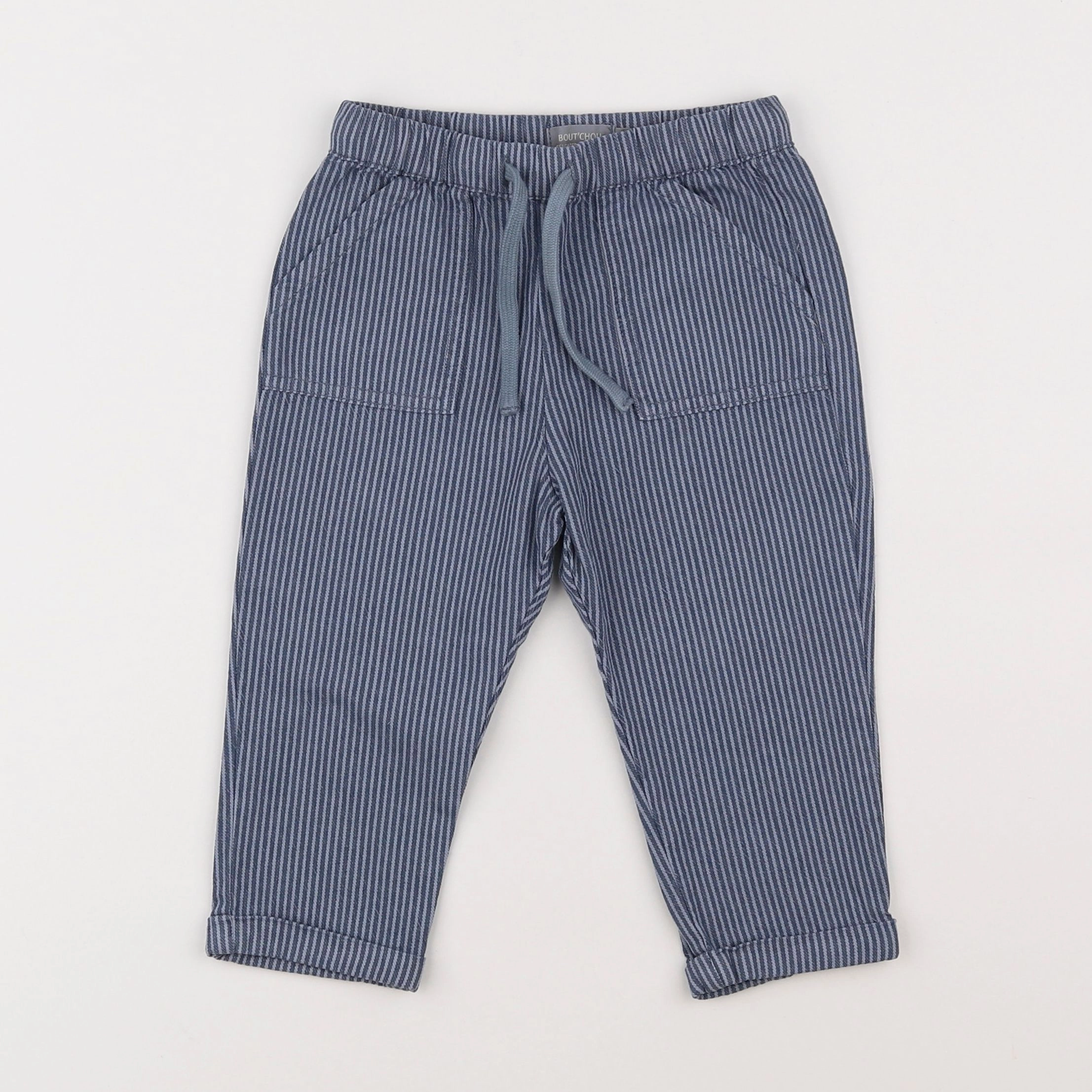 Boutchou - pantalon bleu - 18 mois