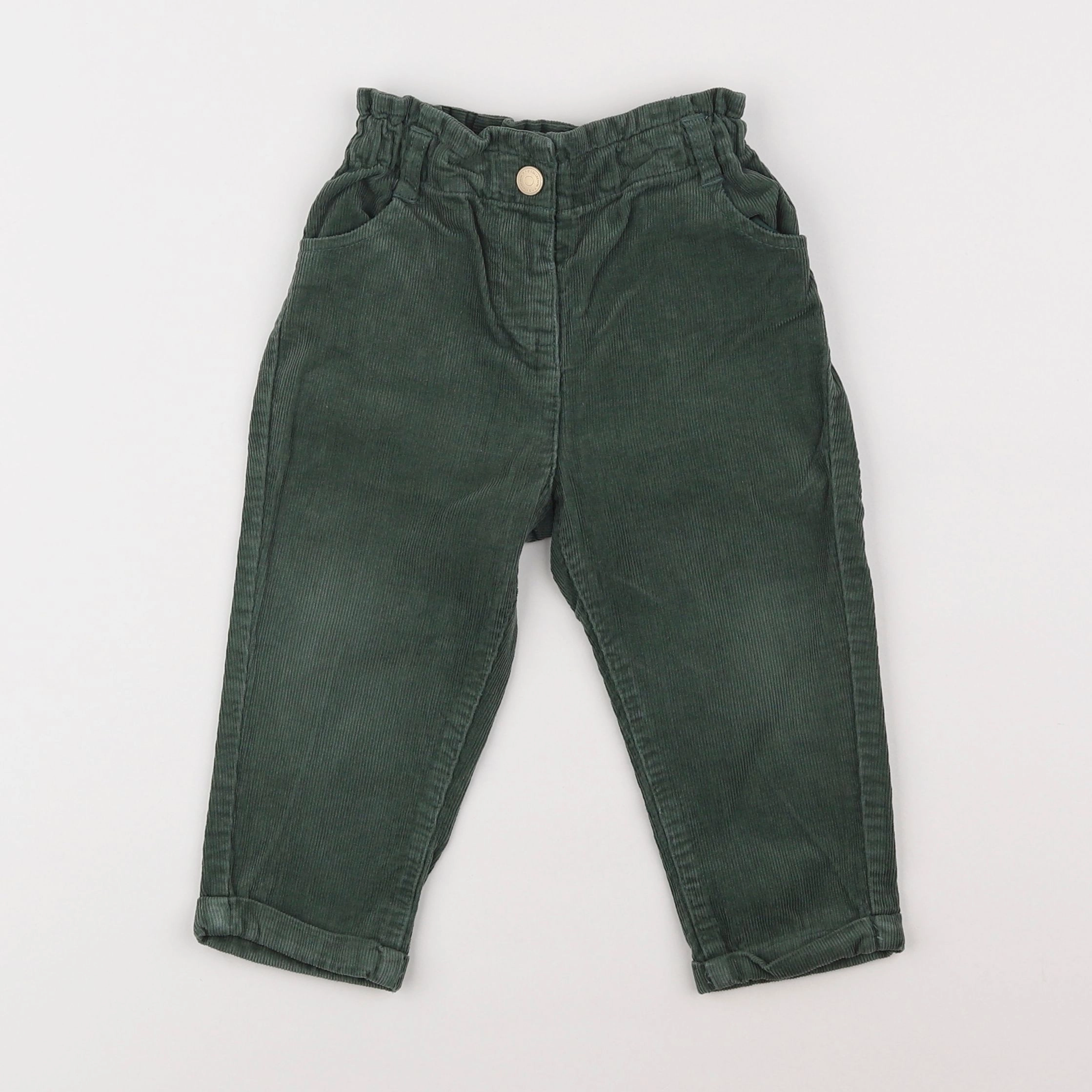 Tape à l'oeil - pantalon vert - 2 ans