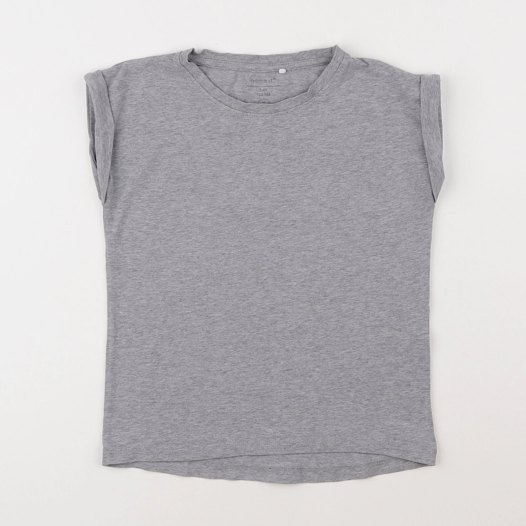 Name it - tee-shirt gris - 7/8 ans