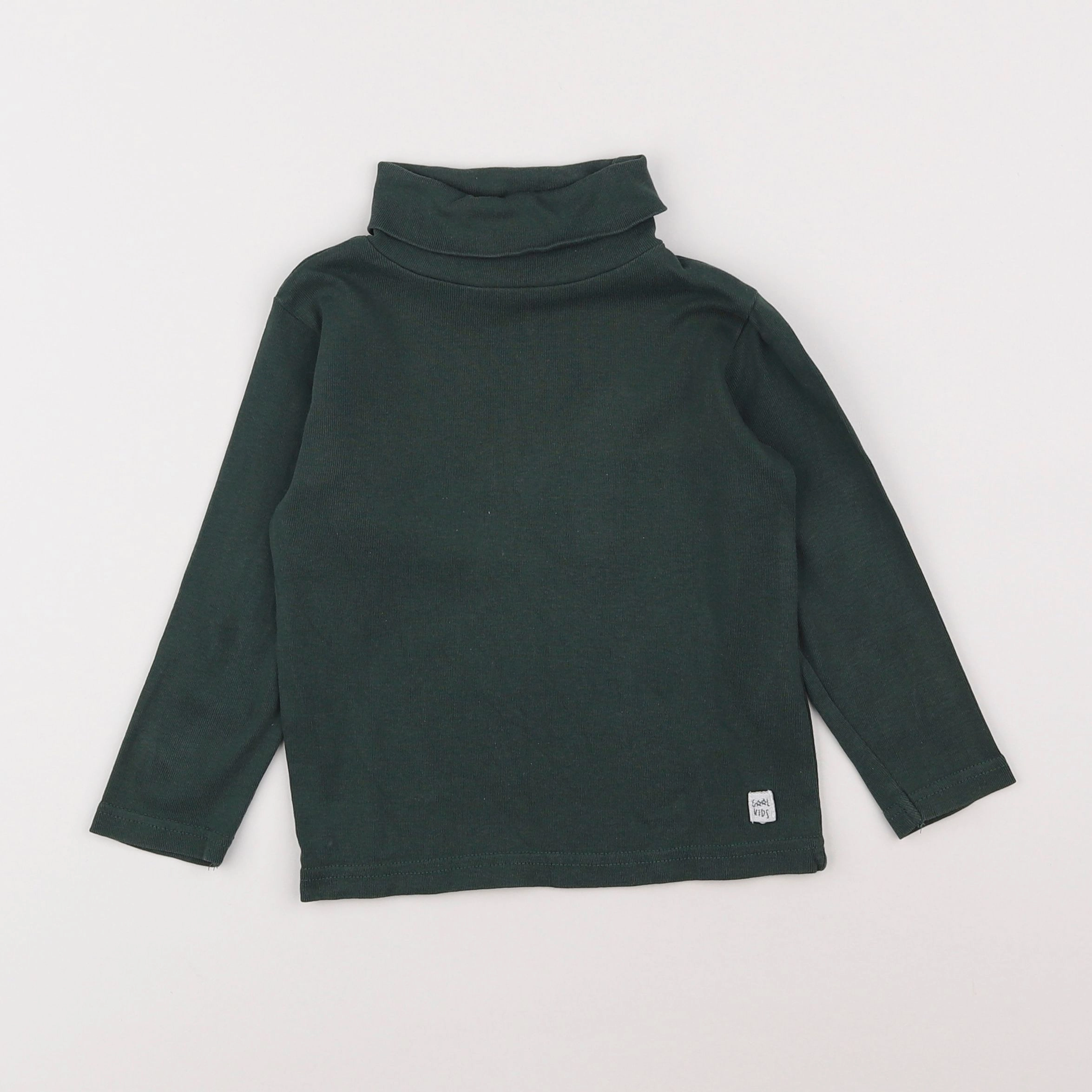 Vertbaudet - sous-pull vert - 4 ans