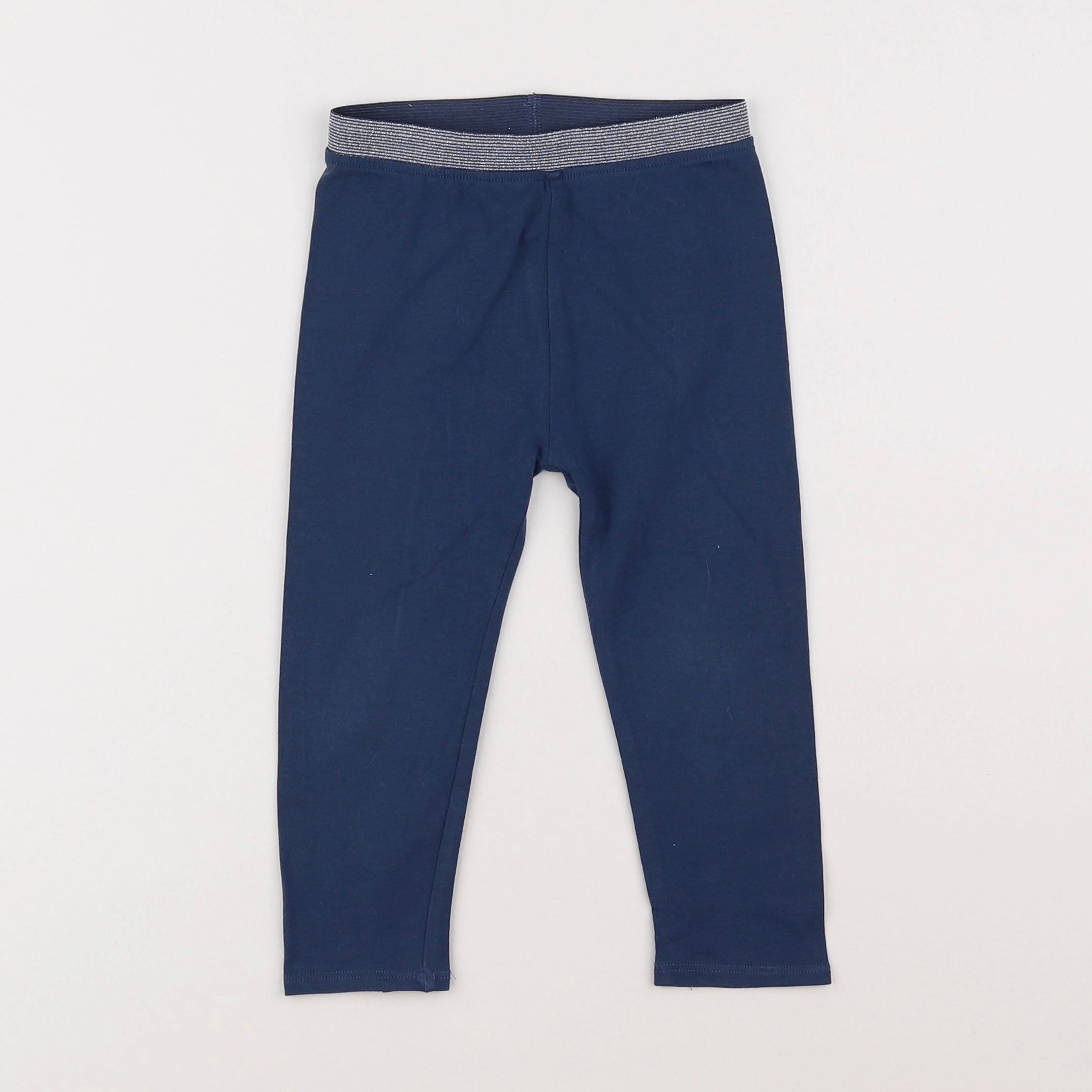 Vertbaudet - legging bleu - 2 ans