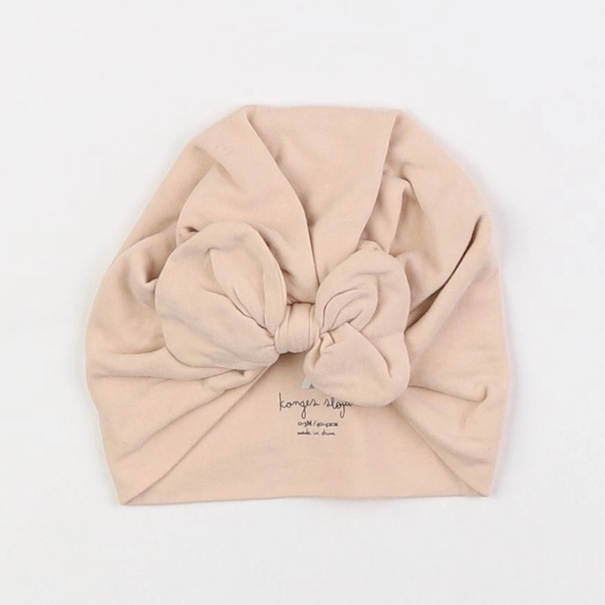 Konges slojd - bonnet beige - 0/3 mois