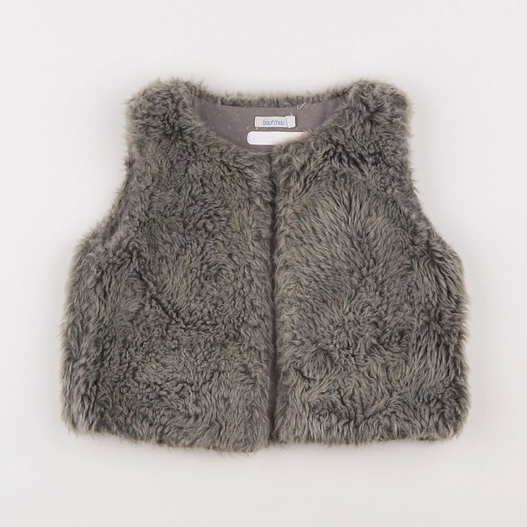 Boutchou - gilet gris - 2 ans