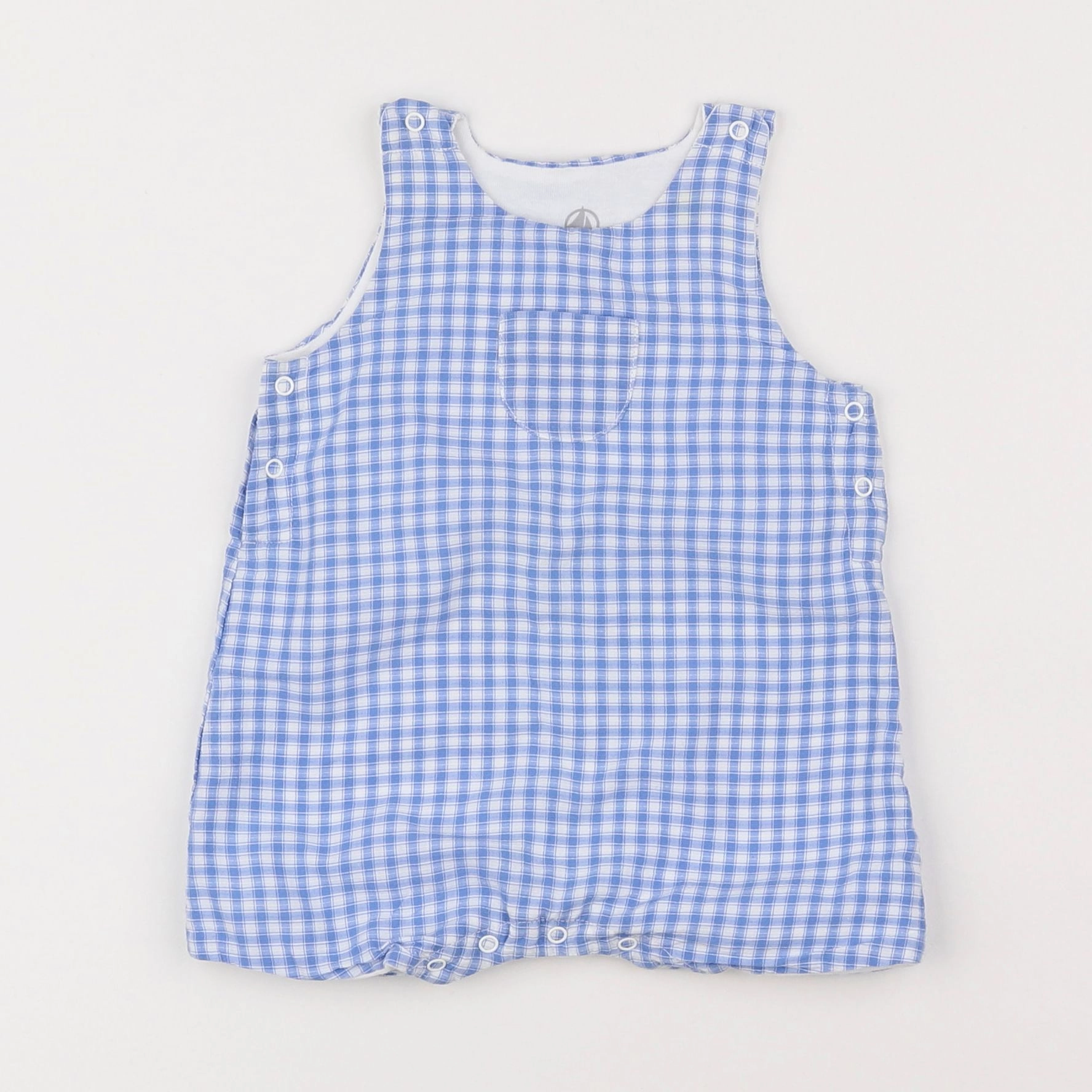 Petit Bateau - combinaison bleu - 3 mois