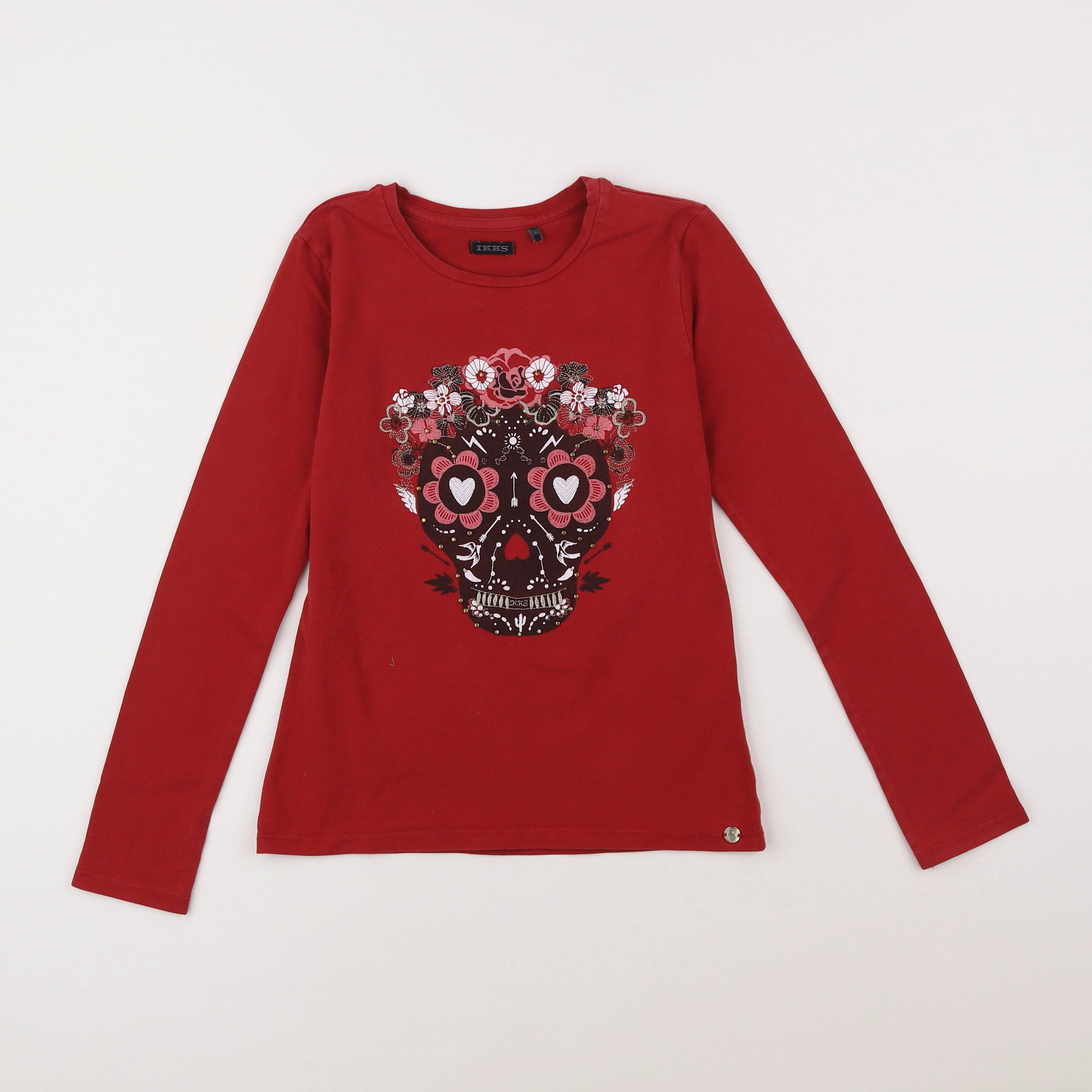 IKKS - tee-shirt rouge - 10 ans