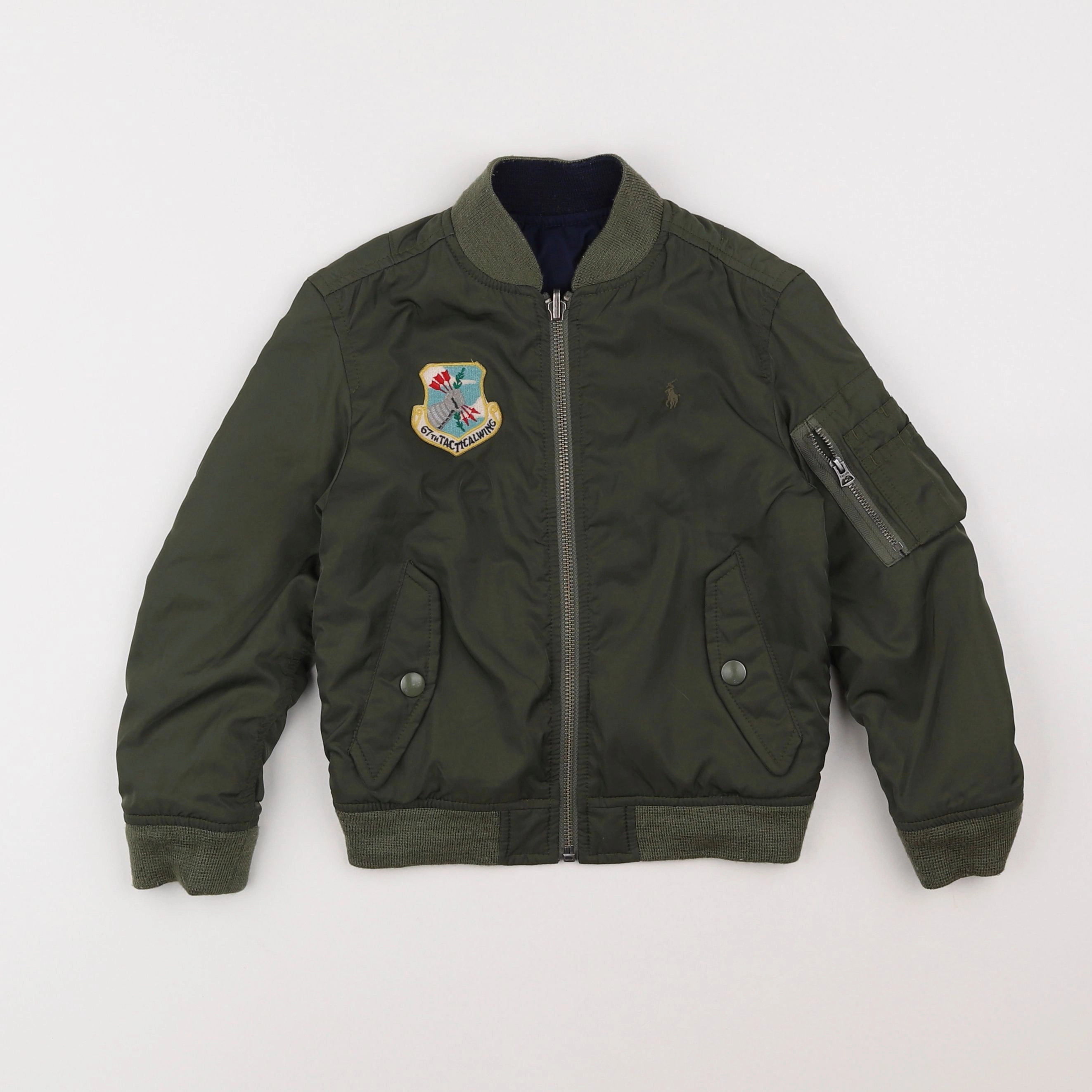 Ralph Lauren - veste vert - 5/6 ans